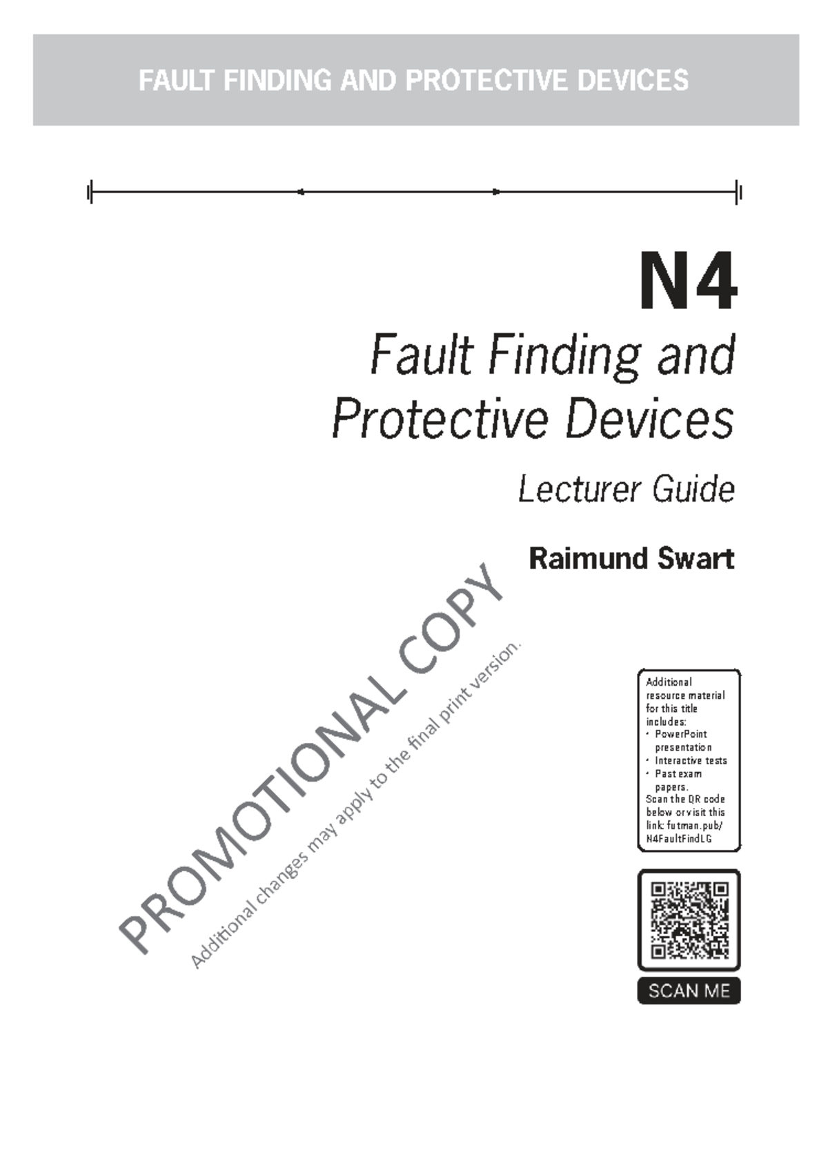 N4 Fault Finding and Protective Devices Lecturer Guide - Studocu