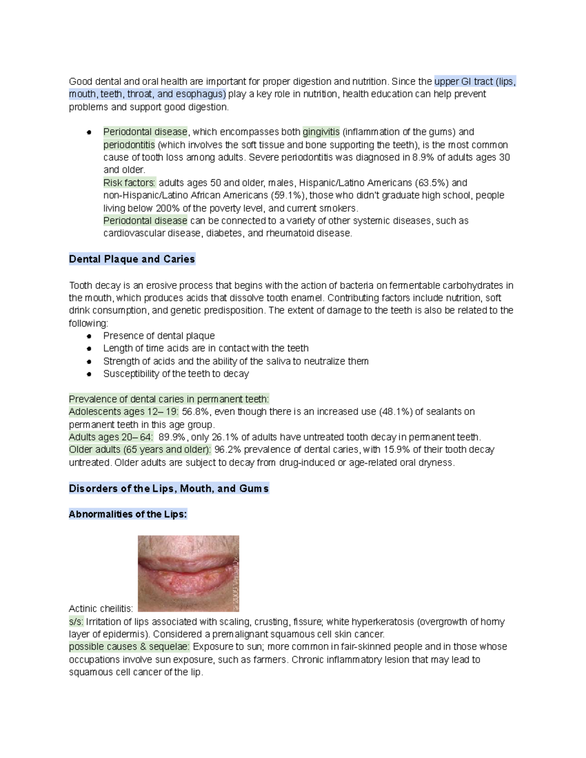 Chapter 39: Management of Patients with Oral and Esophageal Disorders ...