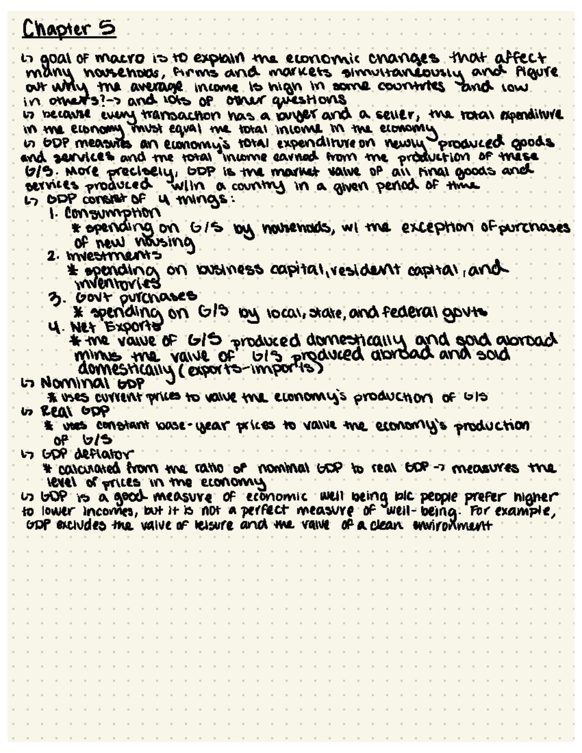 ECN 101 Midterm 1 Notes: Macro Concepts and GDP Analysis - Studocu