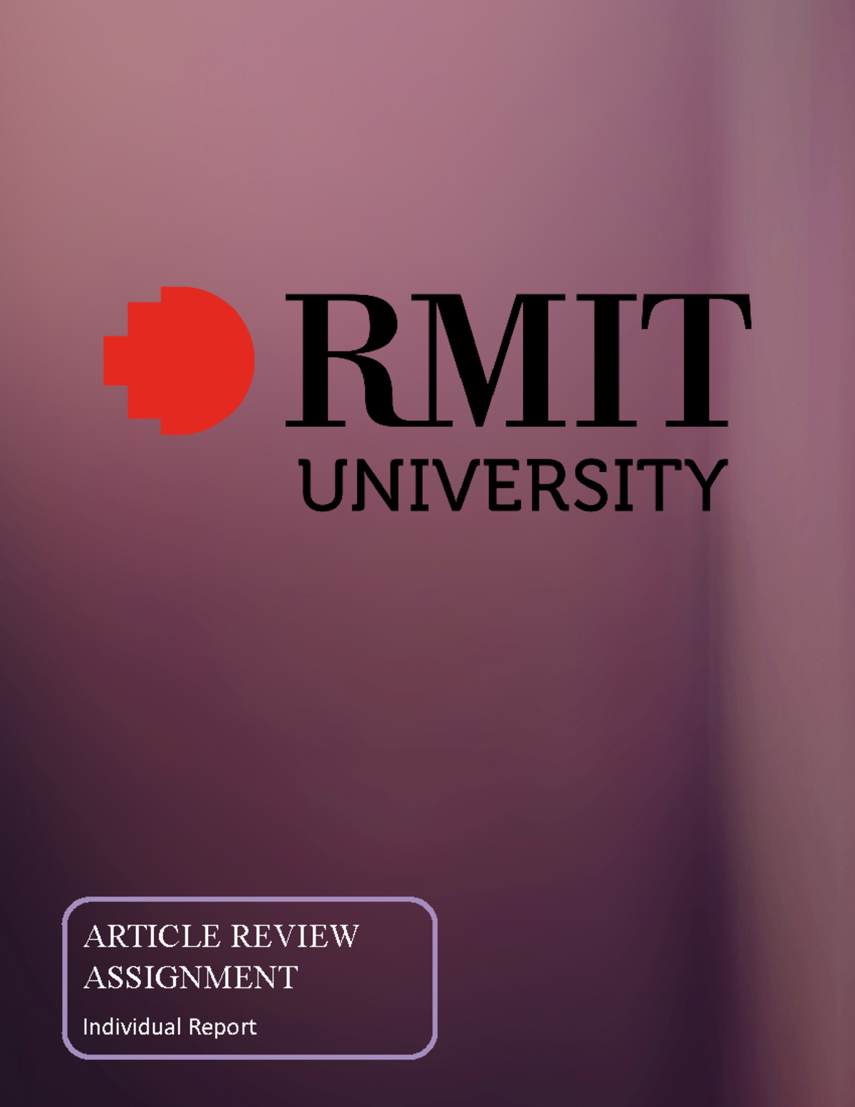Assignment 2 - Article Review on High-Speed Rail & Tourism in Taiwan ...