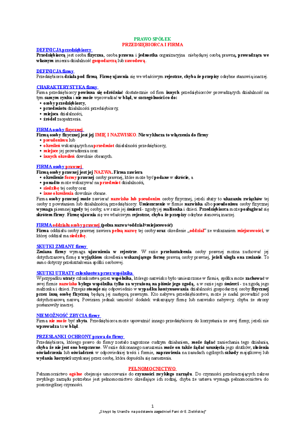 ksh-skrypt-prawo-sp-ek-przedsi-biorca-i-firma-definicja