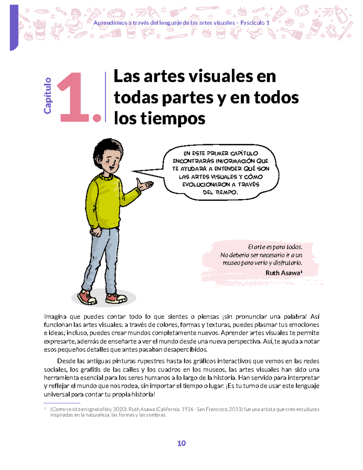 Aprendemos a través del lenguaje de las artes visuales - Fascículo 1 ...