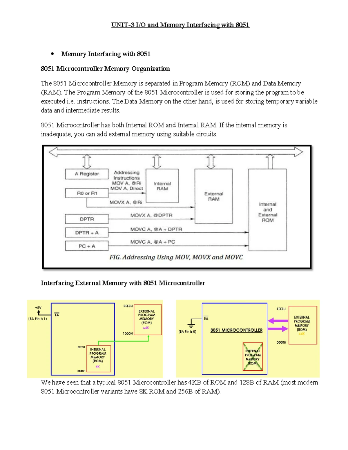 Model Viva Questions for CSE V SEM: Microprocessor 8085 Practical Guide ...