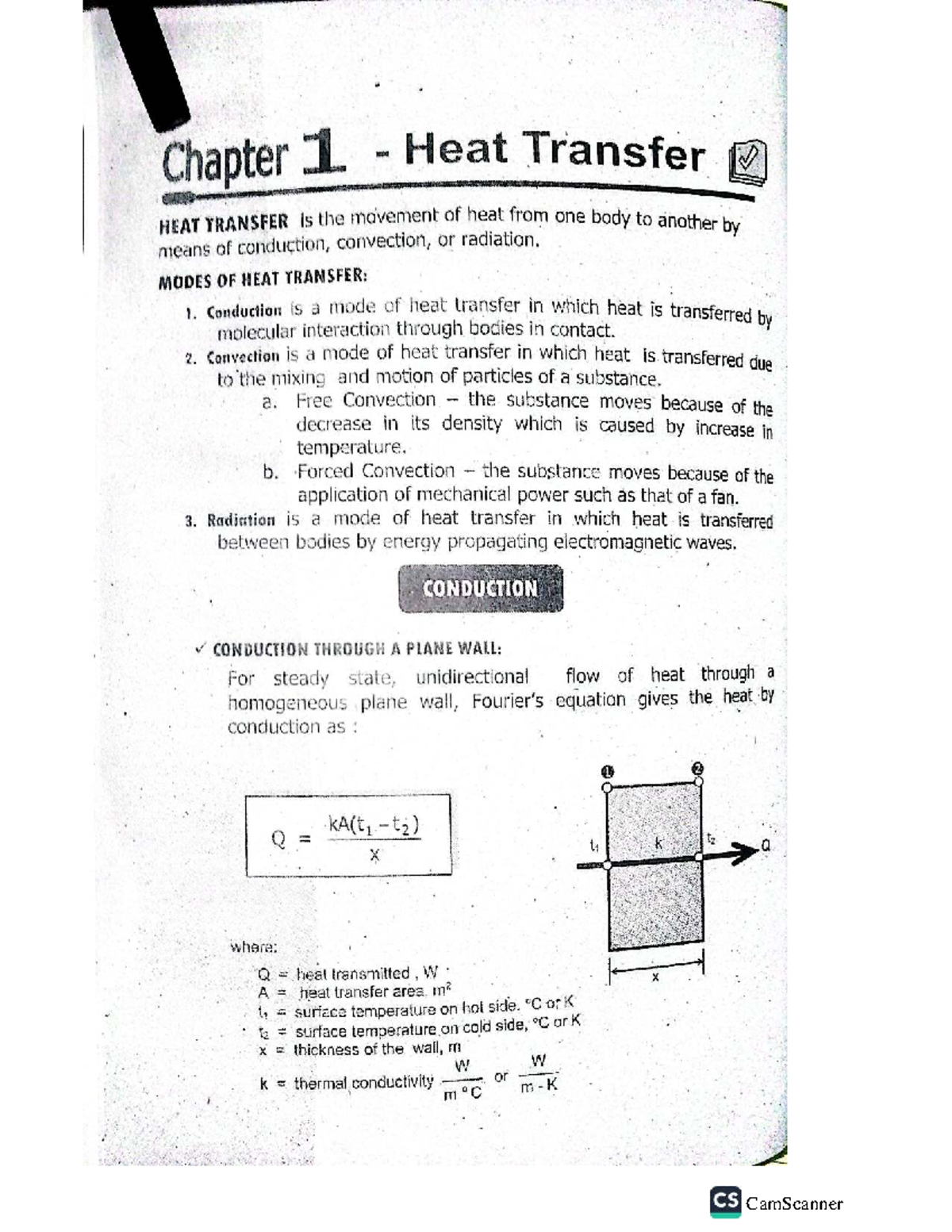 Chapter 1: Heat Transfer Concepts and Applications (ENGR 101) - Studocu