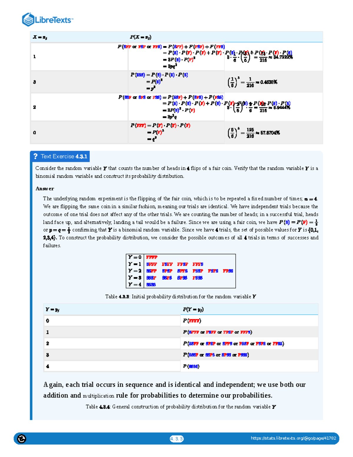 Elements of Statistics: Binomial Random Variable & Probability Dist ...