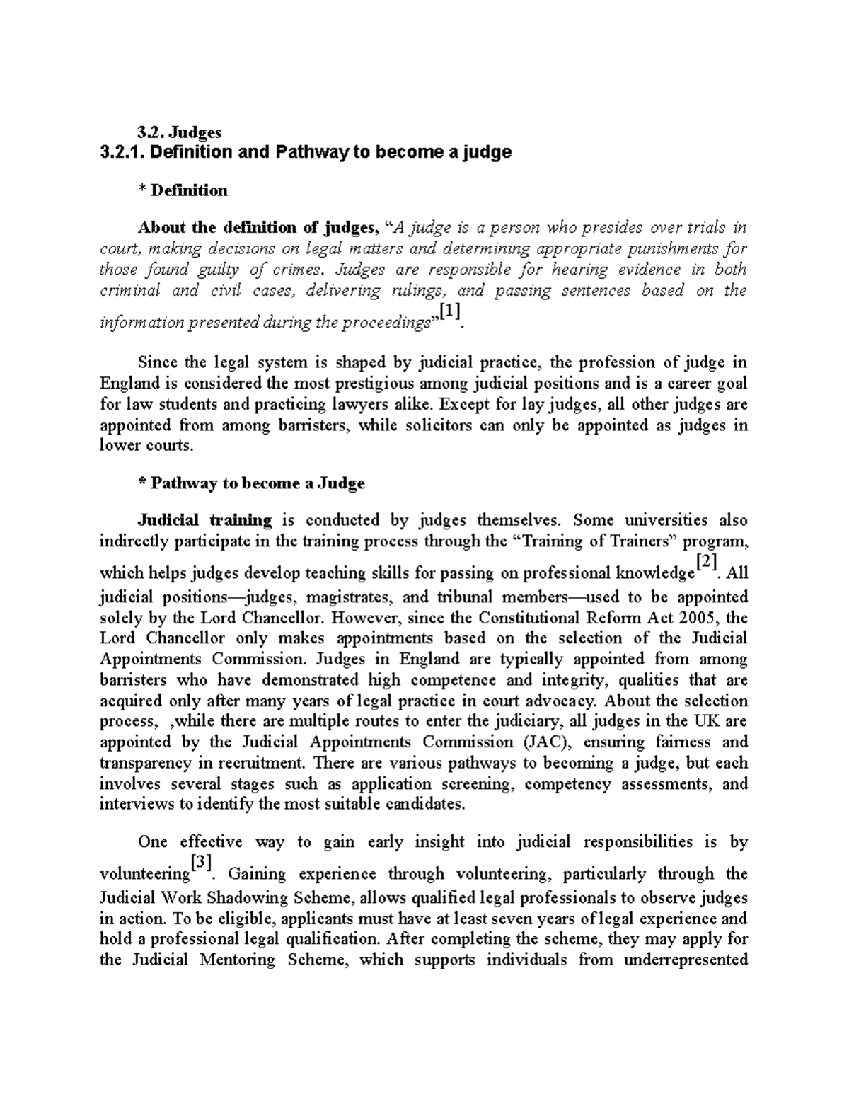 Script thuyet trinh - presentation - Judges 3.2. Definition and Pathway ...