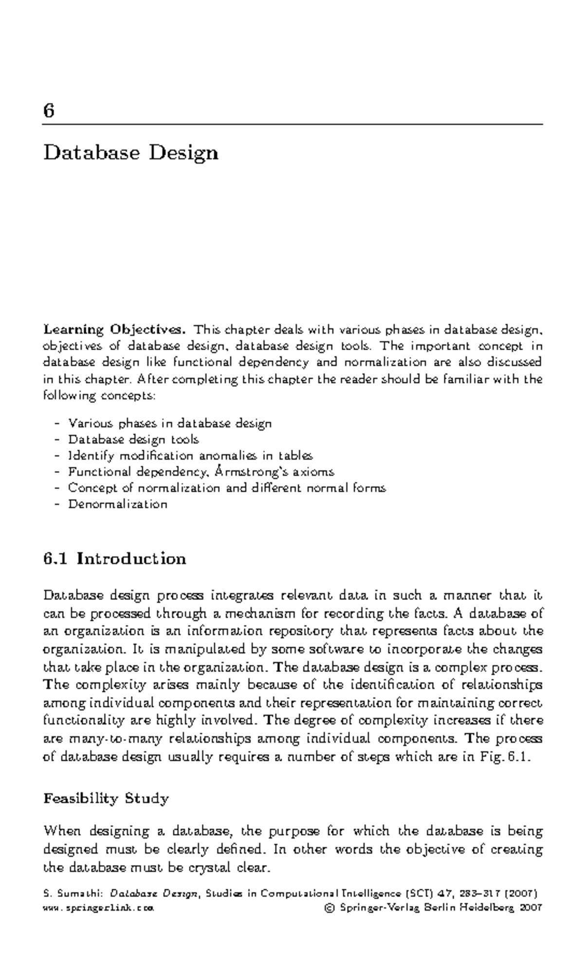 Unit III: Database Design & Normalization Concepts in RDBMS - Studocu