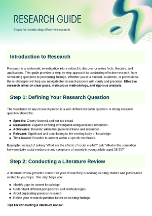 DAILY LESSON PLAN FOR RESEARCH II (G8) - 1ST QUARTER - Studocu