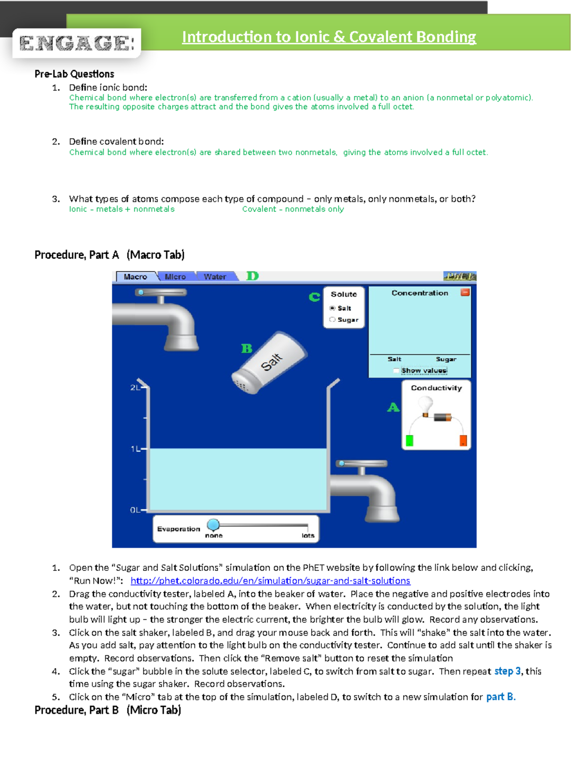 Ionic and Covalent Bonding: Key Concepts and Simulations (CHEM 101 ...