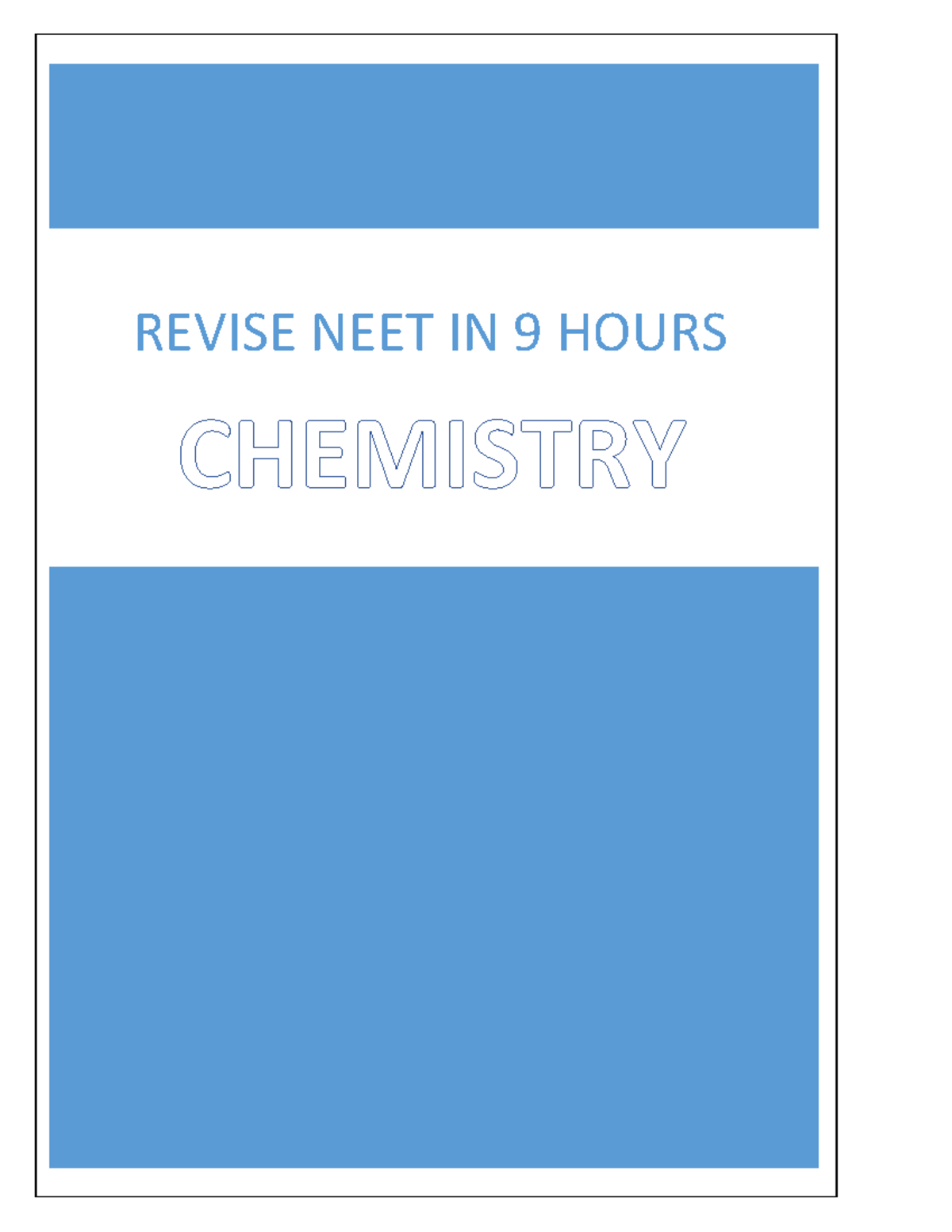 299348885-revise NEET in 9 hour's chemistry - REVISE NEET IN 9 HOURS ...