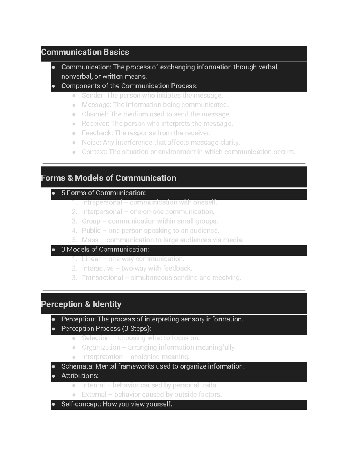 Communication Basics: Models, Perception, and Supportive Techniques ...