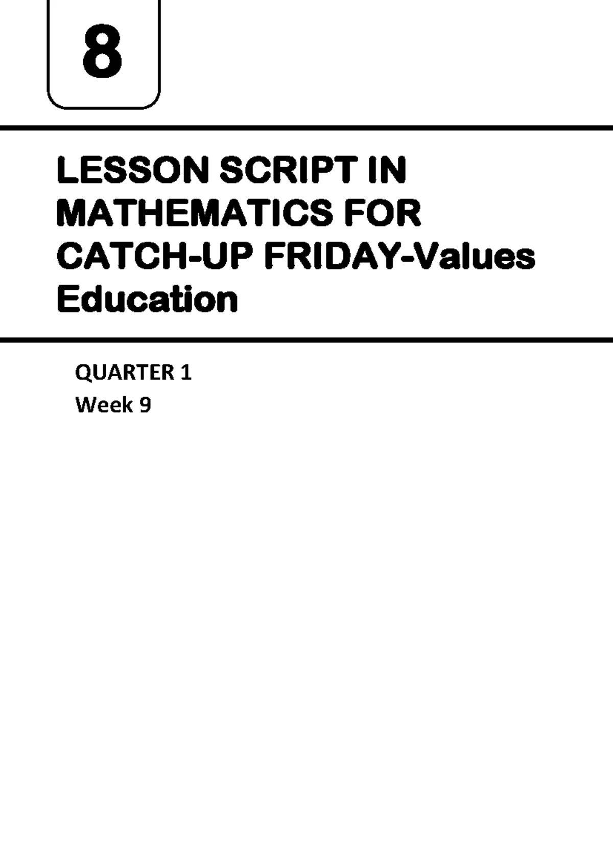 2024 LS G8 CUF MATH Q1 WEEK5 Reading Health - LESSON SCRIPT IN ...