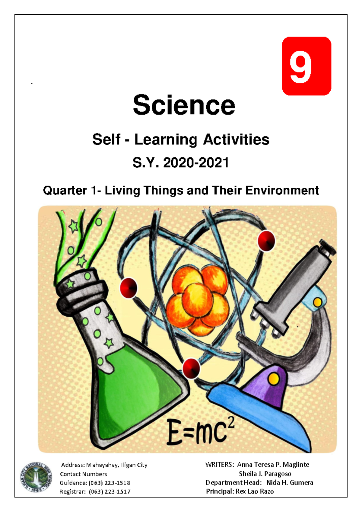 SCI L1 - Science 9 Practice Material: Respiratory & Circulatory Systems ...