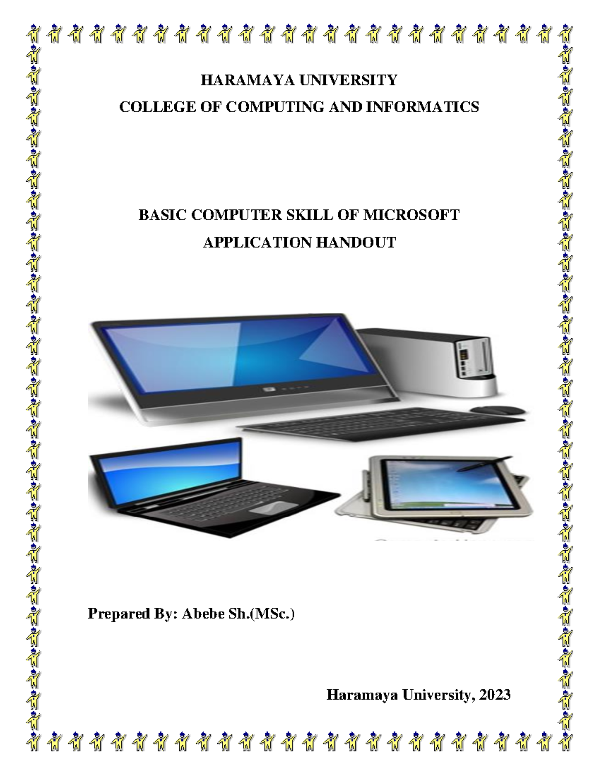 HARAMAYA COMP SCI 101: Basic Computer Skills Microsoft Handout - Studocu