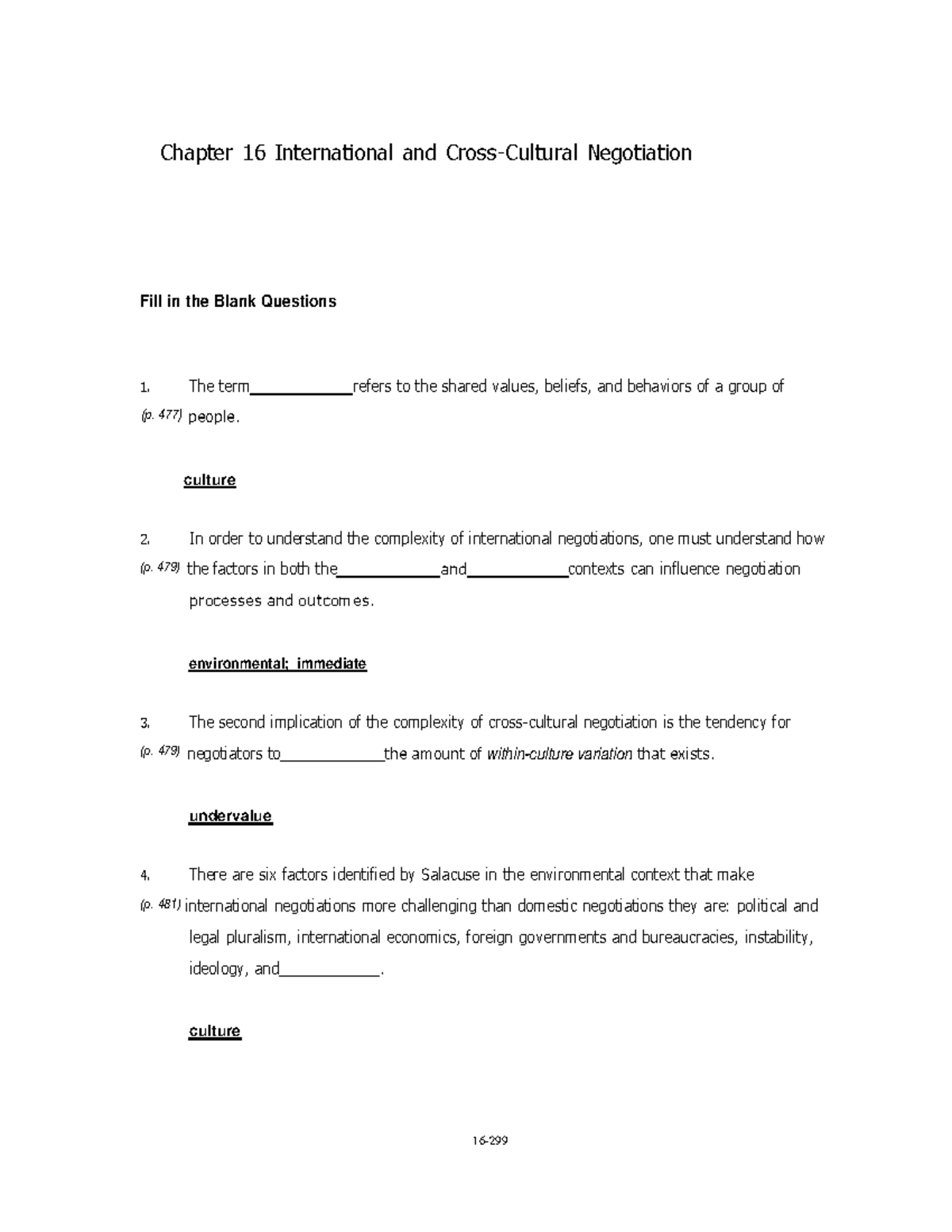 Chapter 16: Insights on International & Cross-Cultural Negotiation ...