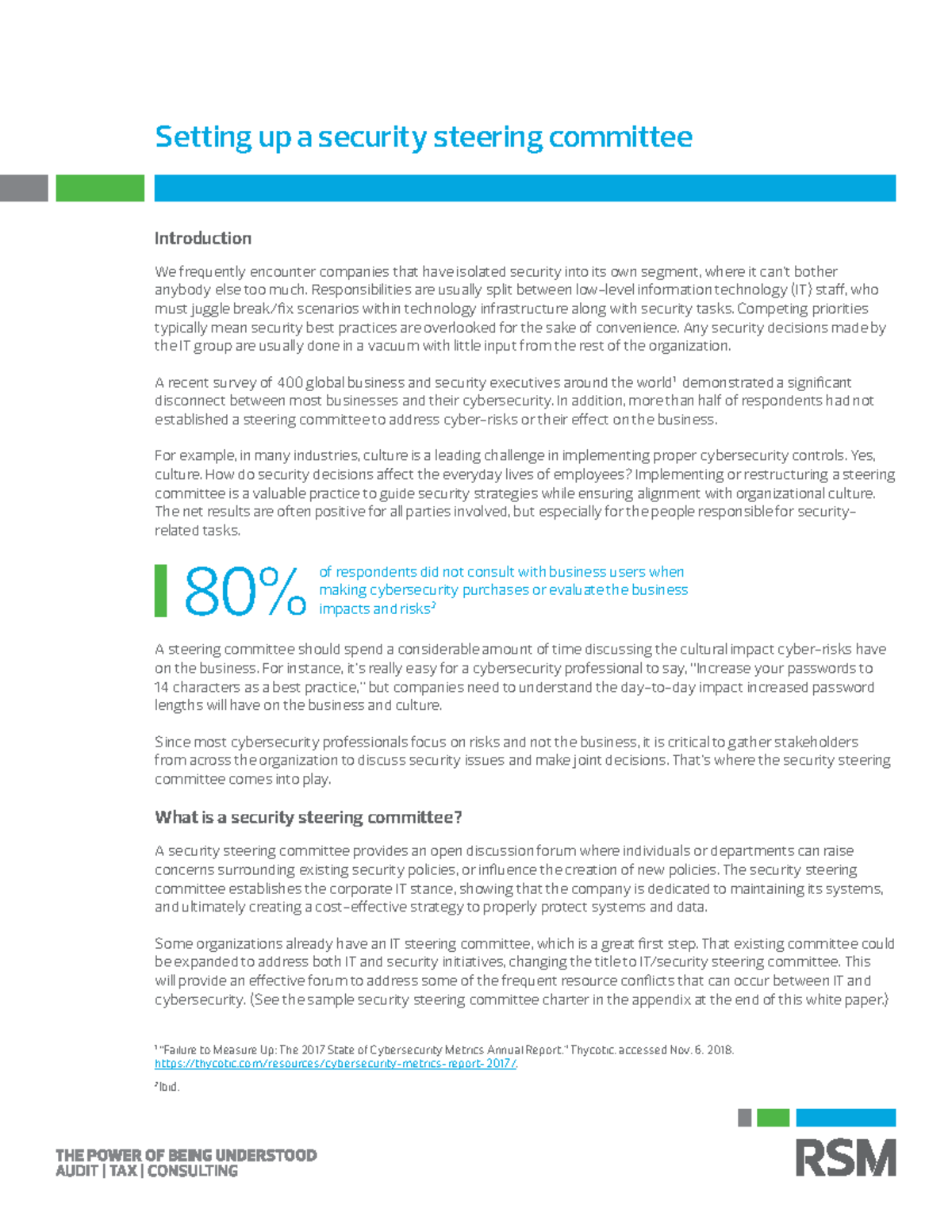 Setting Up a Security Steering Committee: Best Practices and Insights ...