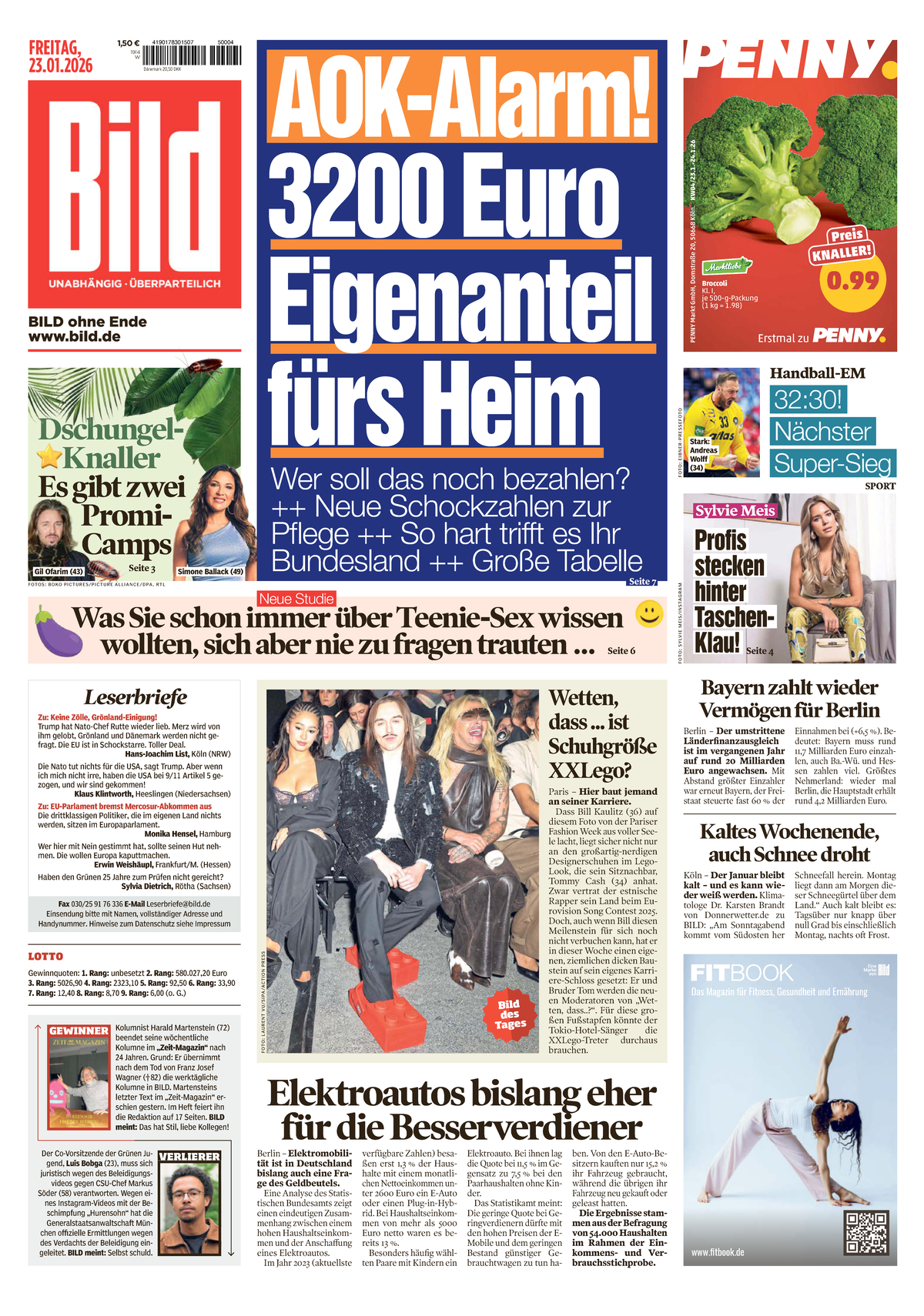 BILD Deutschland: Aktuelle Nachrichten und Analysen vom 23. Januar 2026 ...