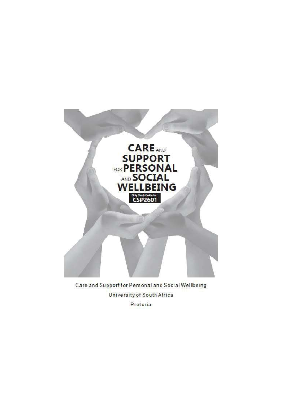 CSP2601 Learning Unit 4: Basic Counselling for Care & Support - Studocu