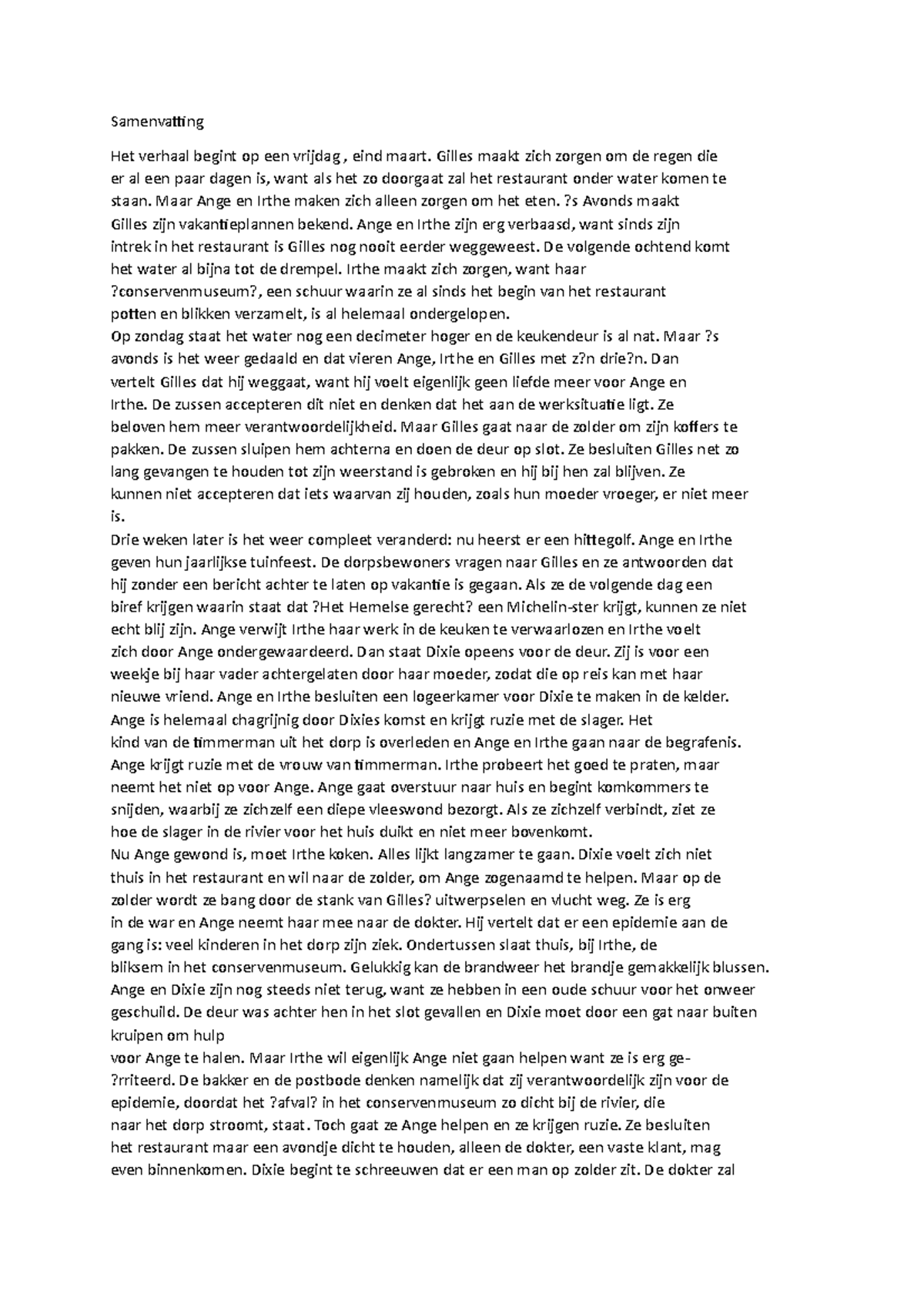 Boekverslag over 'Het Hemelse Gerecht' - Thema's en Personages ...