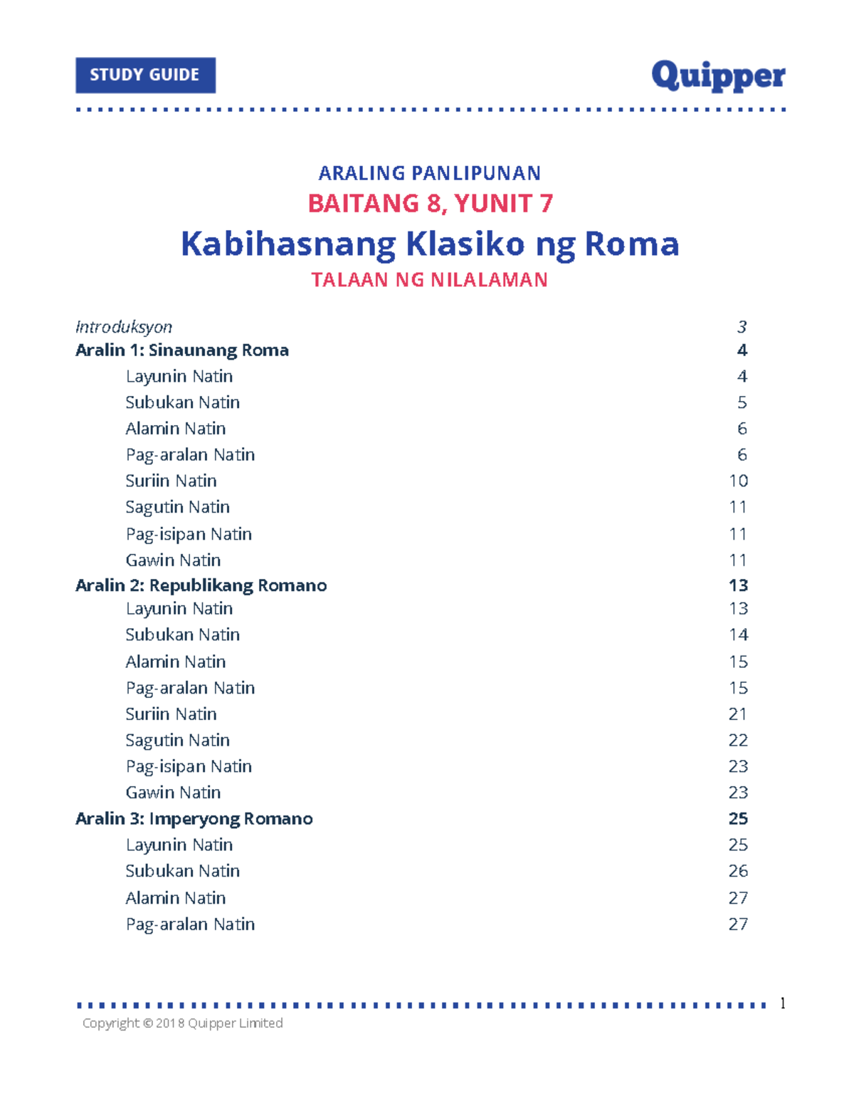 Kabihasnang Klasiko ng Roma - Aralin sa Imperyong Romano (BAITANG 8 ...