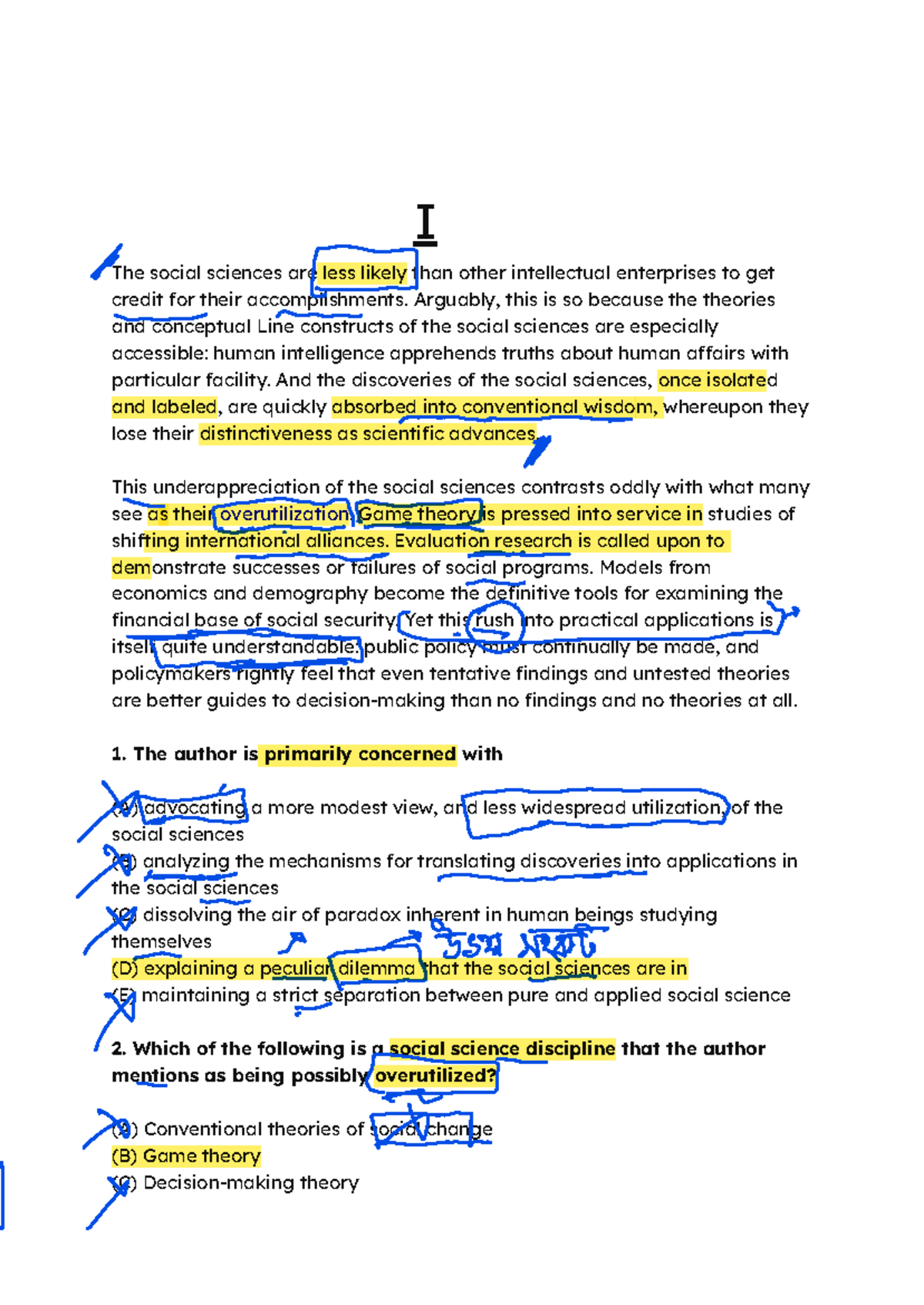 Lecture Sheets - Summary for Higher Mathematics (MATH 101) - Studocu