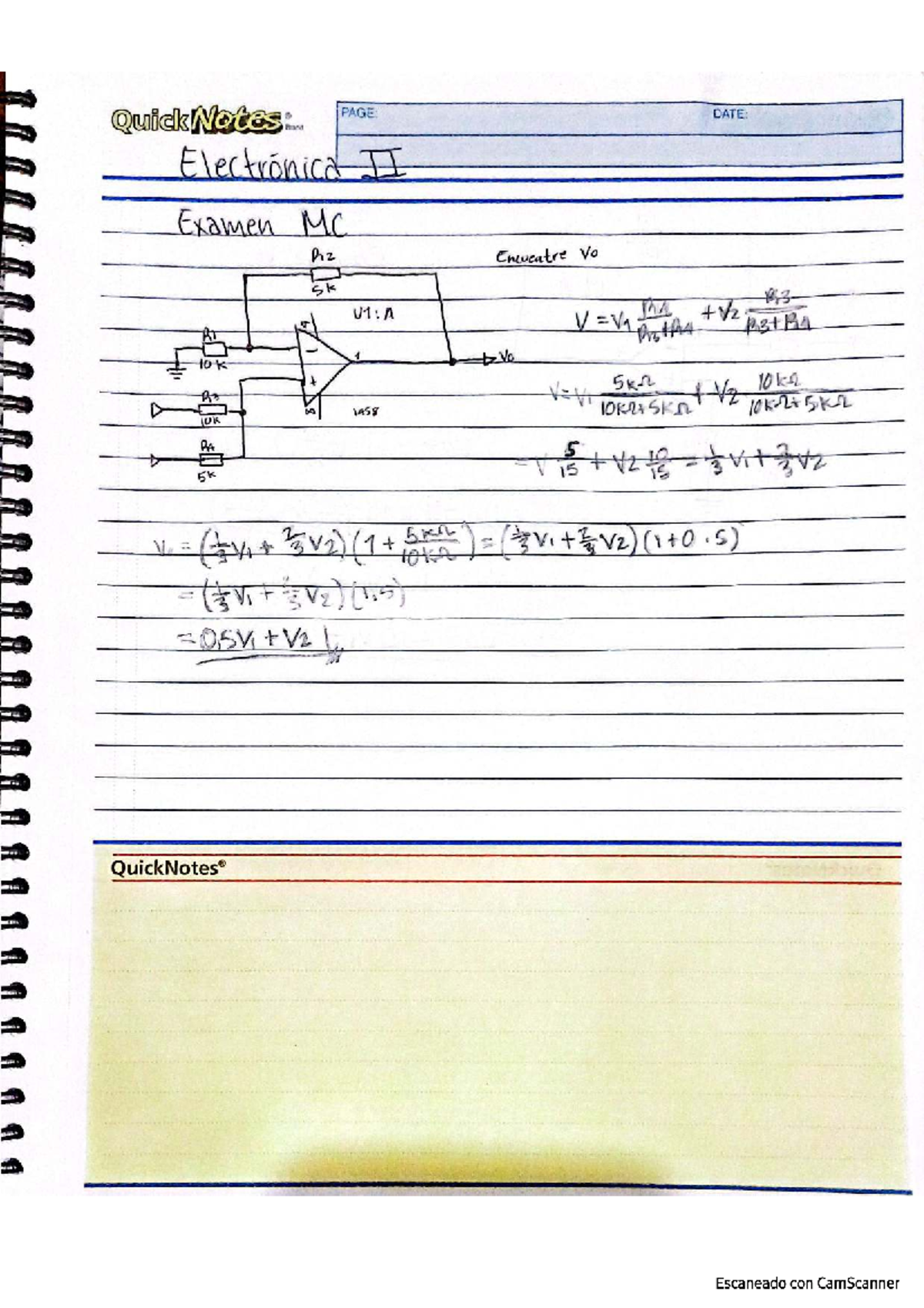 Examen MC ELEC 2 - Quick Notes and Key Concepts - Studocu