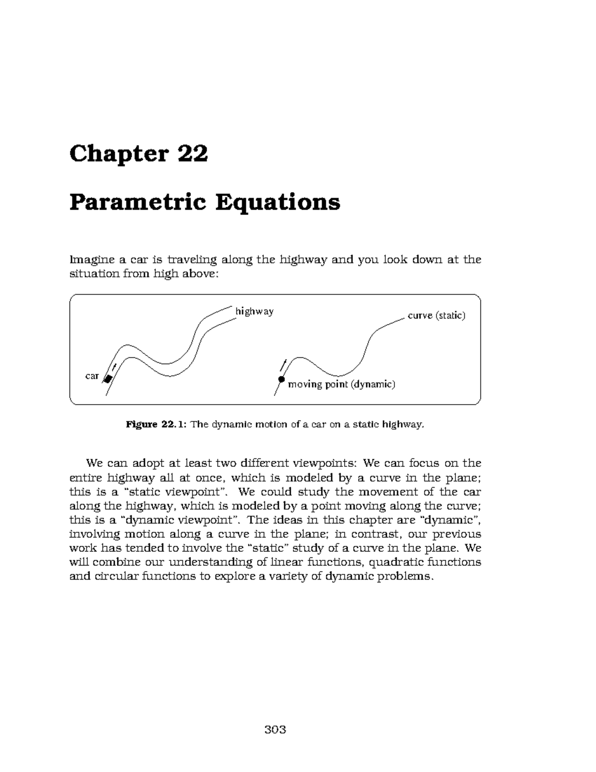 Parametric Equations: Understanding Dynamic Motion in Chapter 22 - Studocu