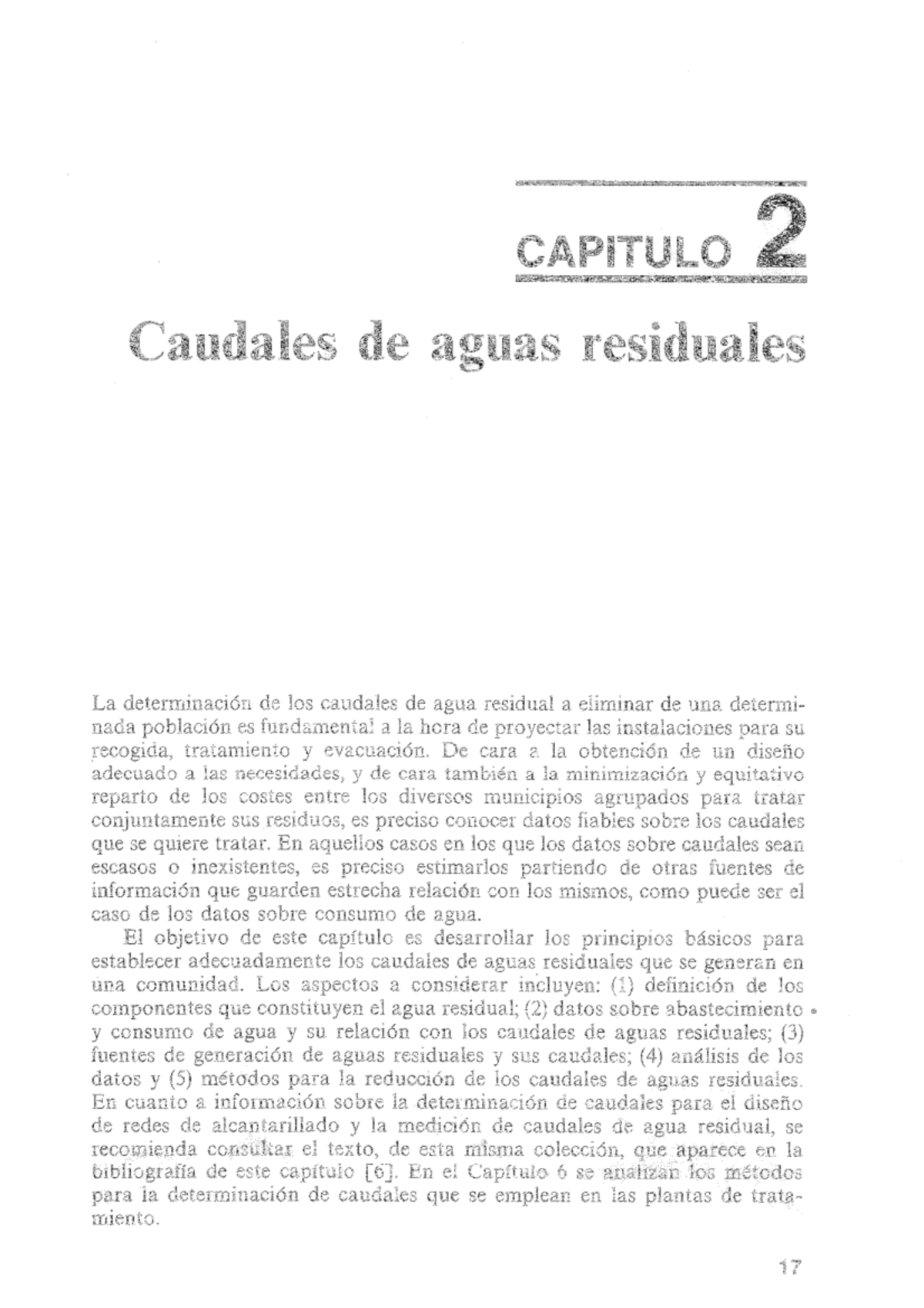 CAPÍTULO 2: Estimación de Caudales de Aguas Residuales en Ingeniería ...