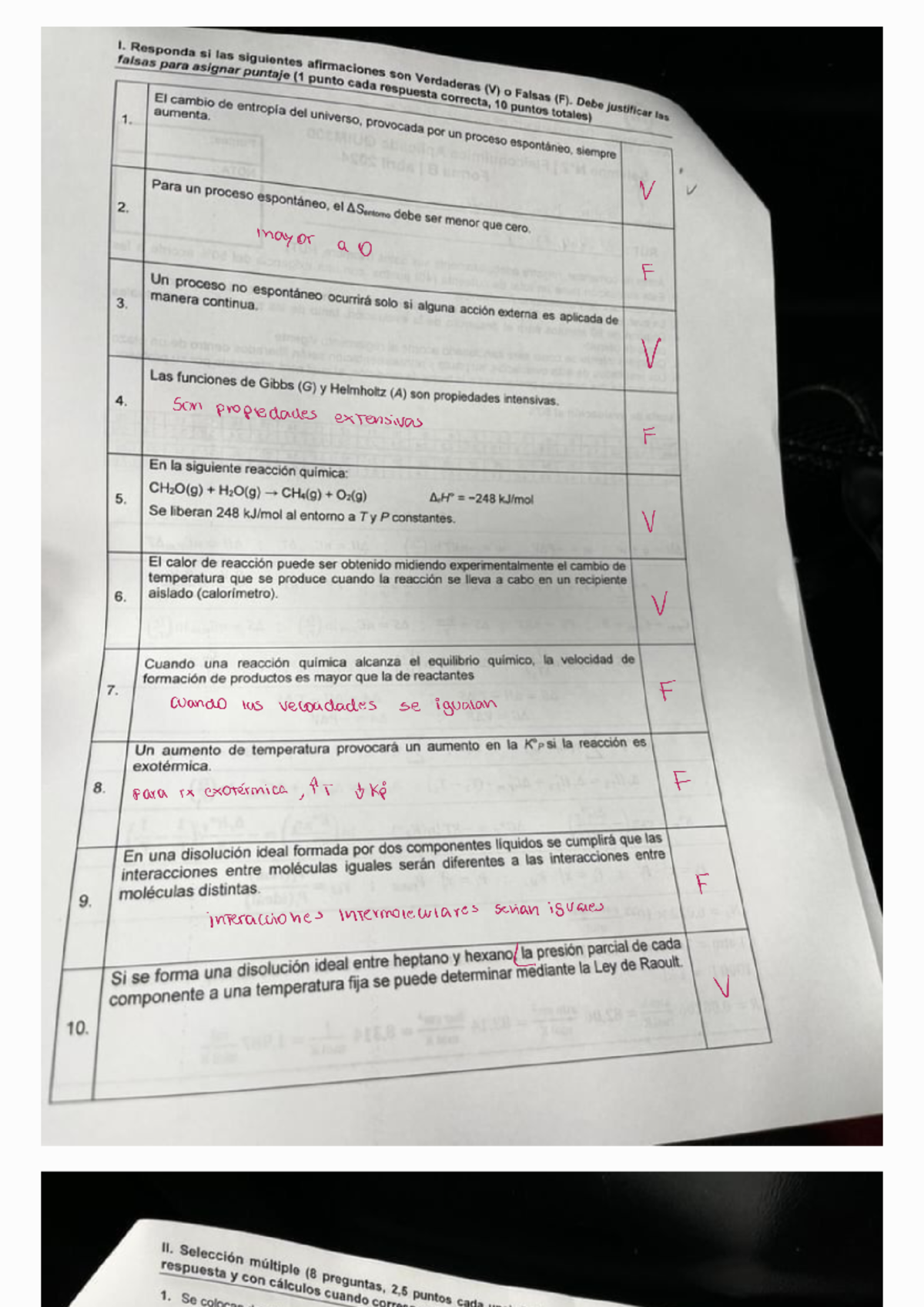Solemne 2 Fisicoquímica Aplicada: Estudio y Ejercicios Principales - Document Preview