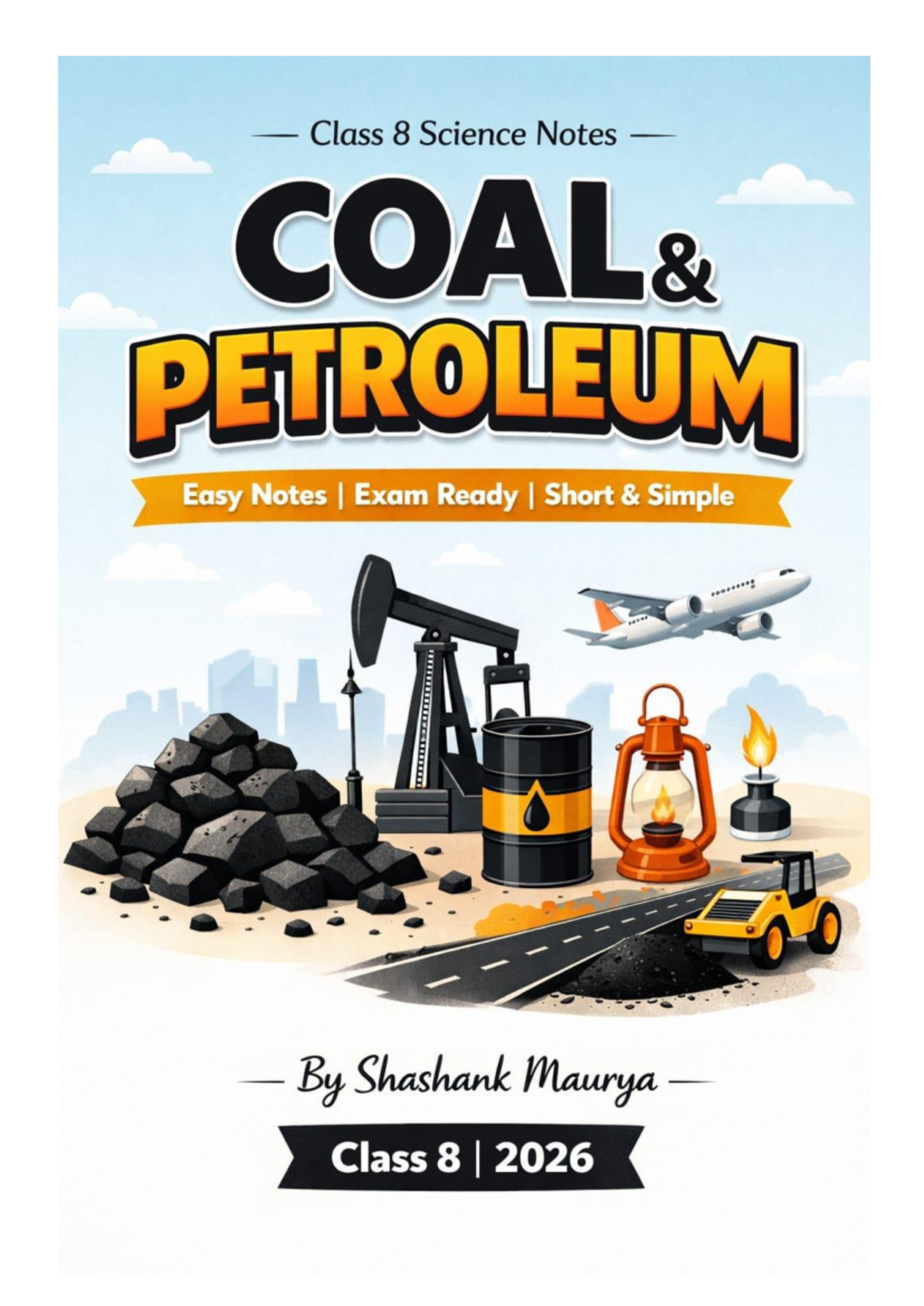 Class 8 Science: Complete Notes on Coal and Petroleum - Studocu