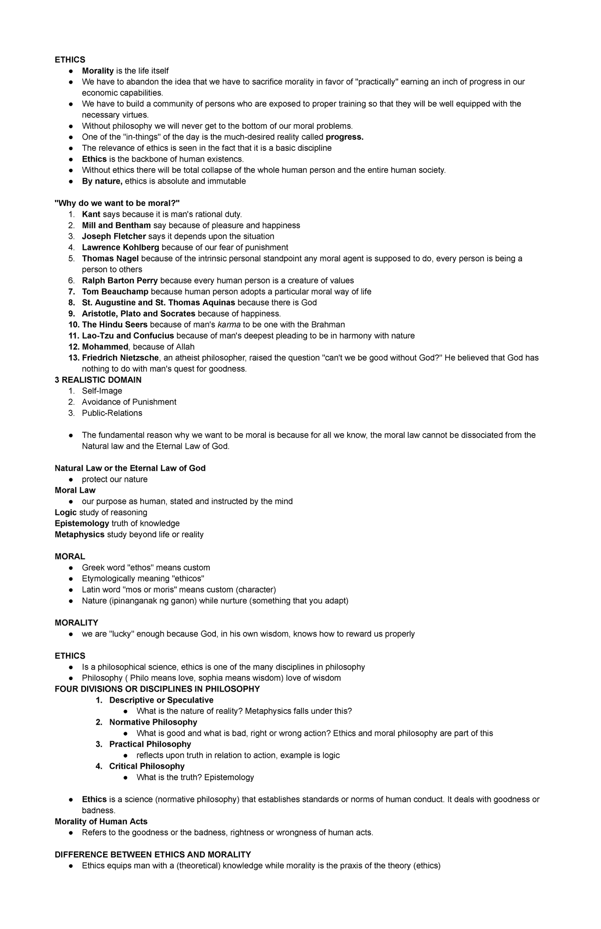 Ethics 101 Understanding Morality And Its Philosophical Foundations