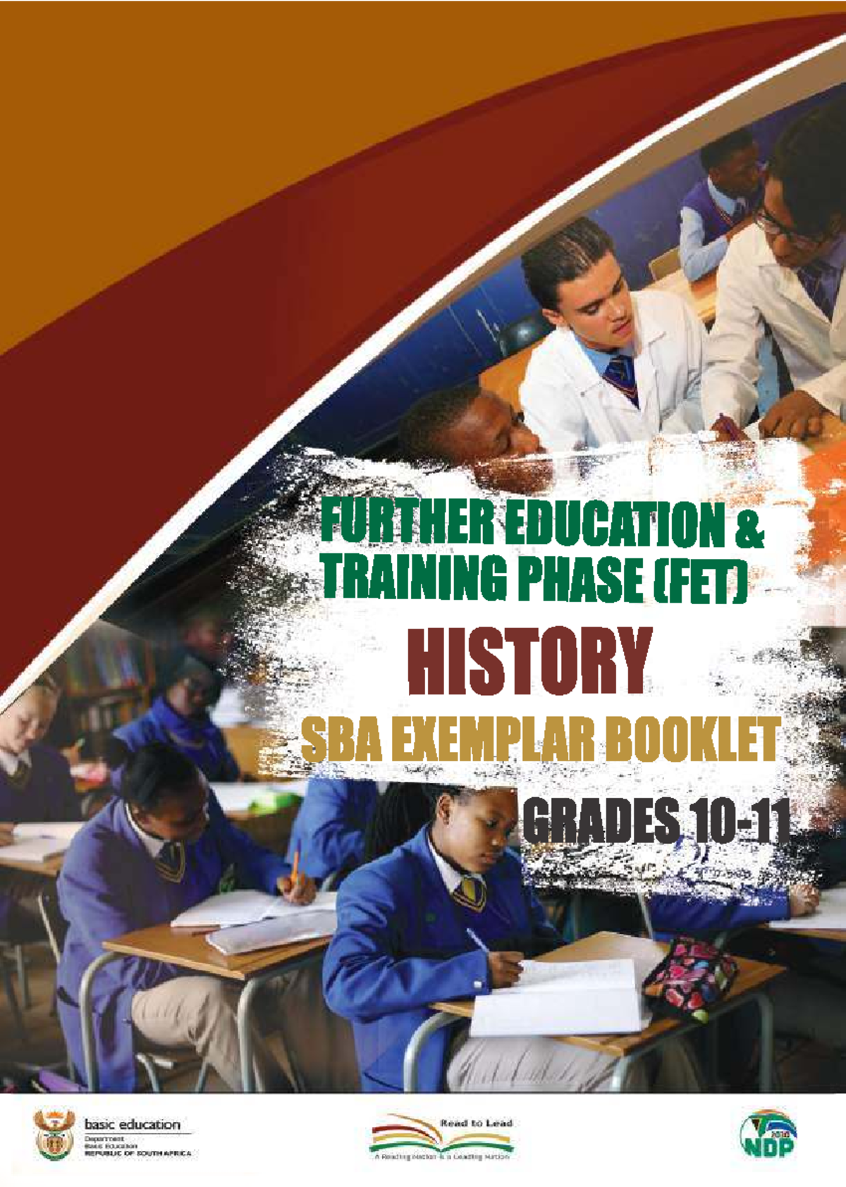 Grade 10-12 FET History SBA Exemplar Booklet for Teachers - Studocu