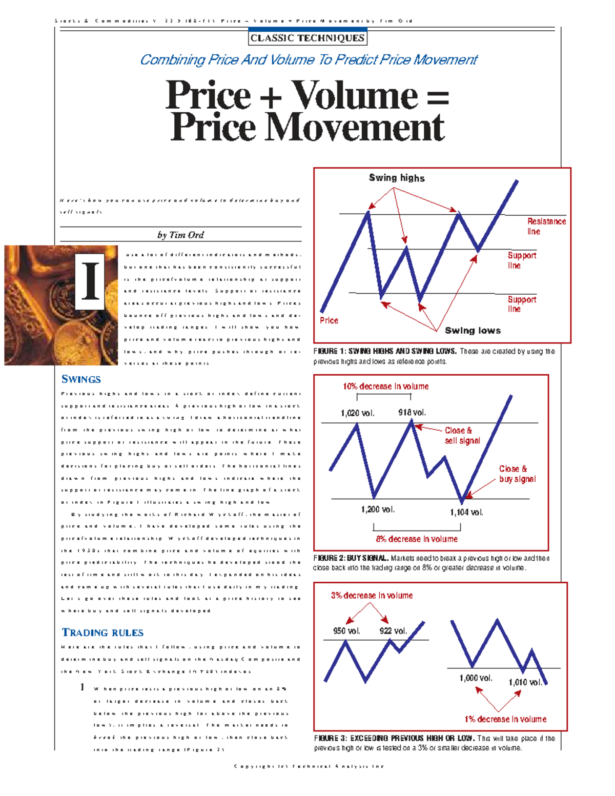 Stocks & Commodities V. 22:5: Price & Volume Techniques for Trading ...