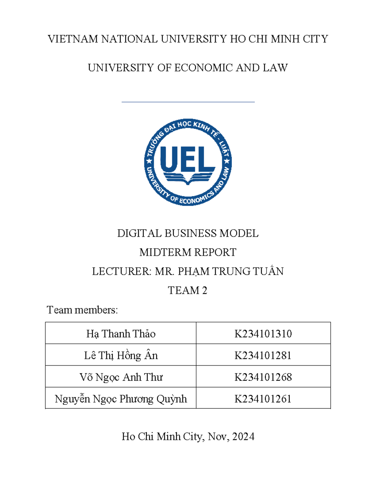 Digital Business Model Midterm Report: Analysis of Walmart's E-Commerce ...