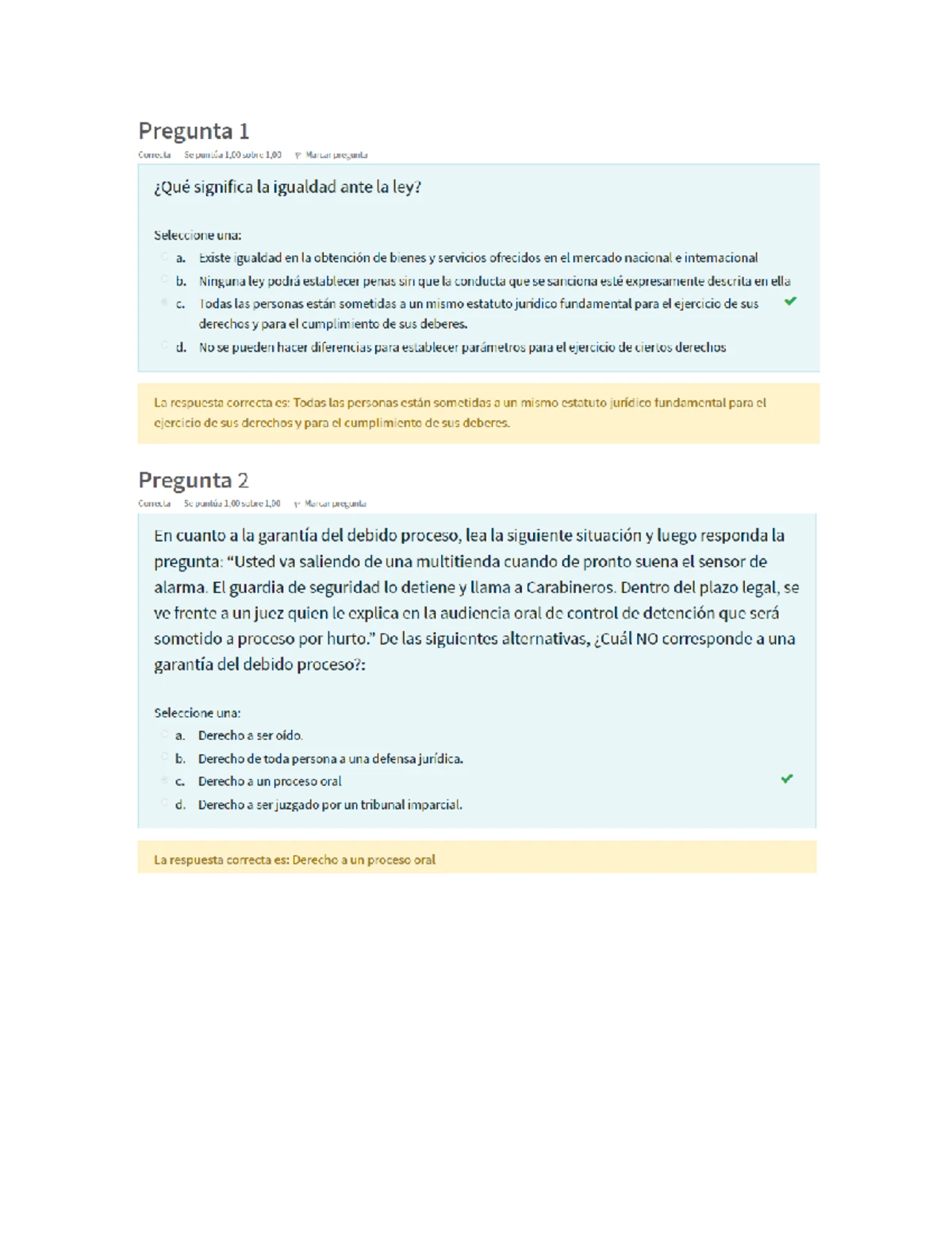 Prueba 2 Derecho Constitucional - Página Principal/Mis cursos/22-3B ...