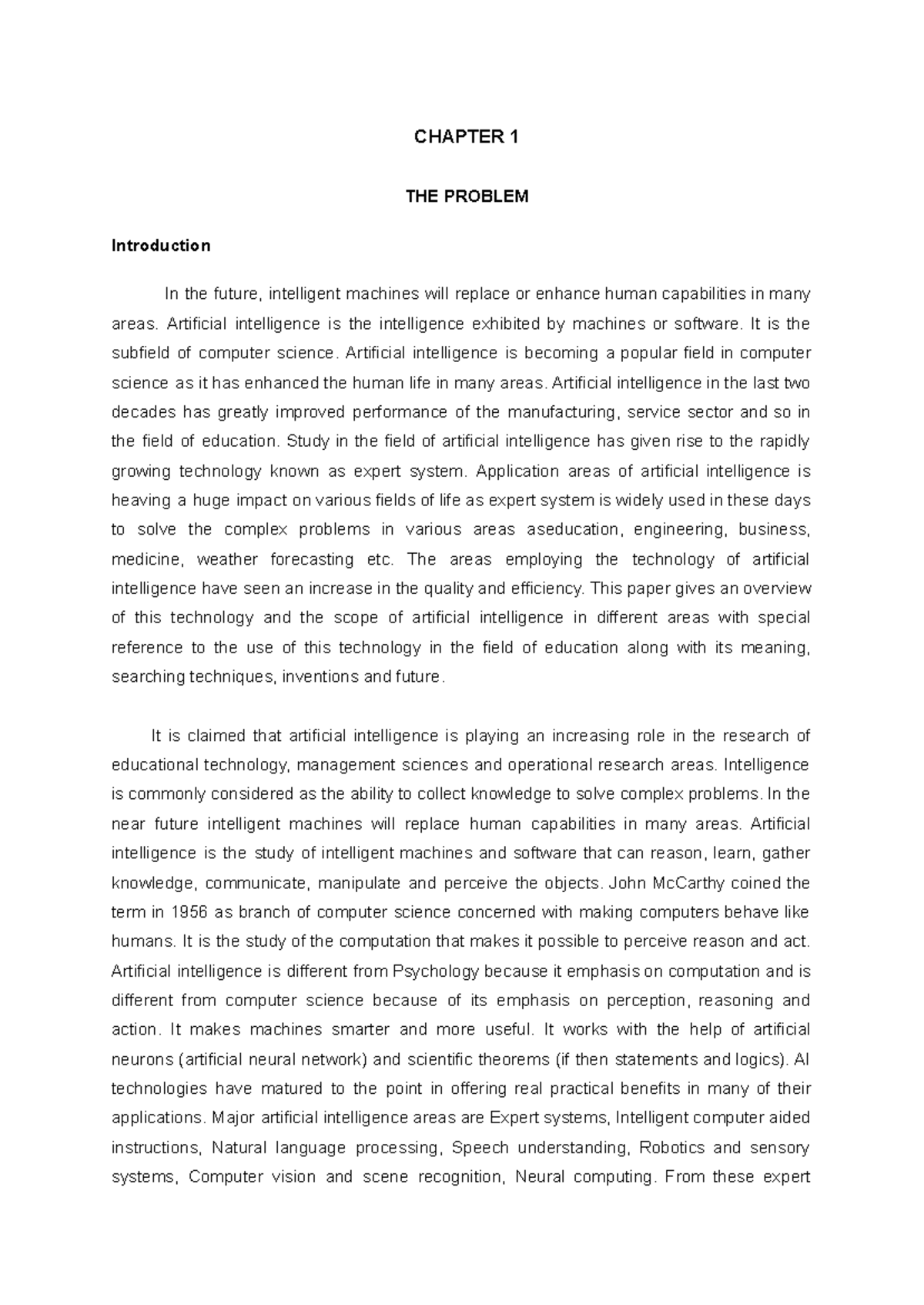 Chapter 1: Investigating Artificial Intelligence in Education and Its ...
