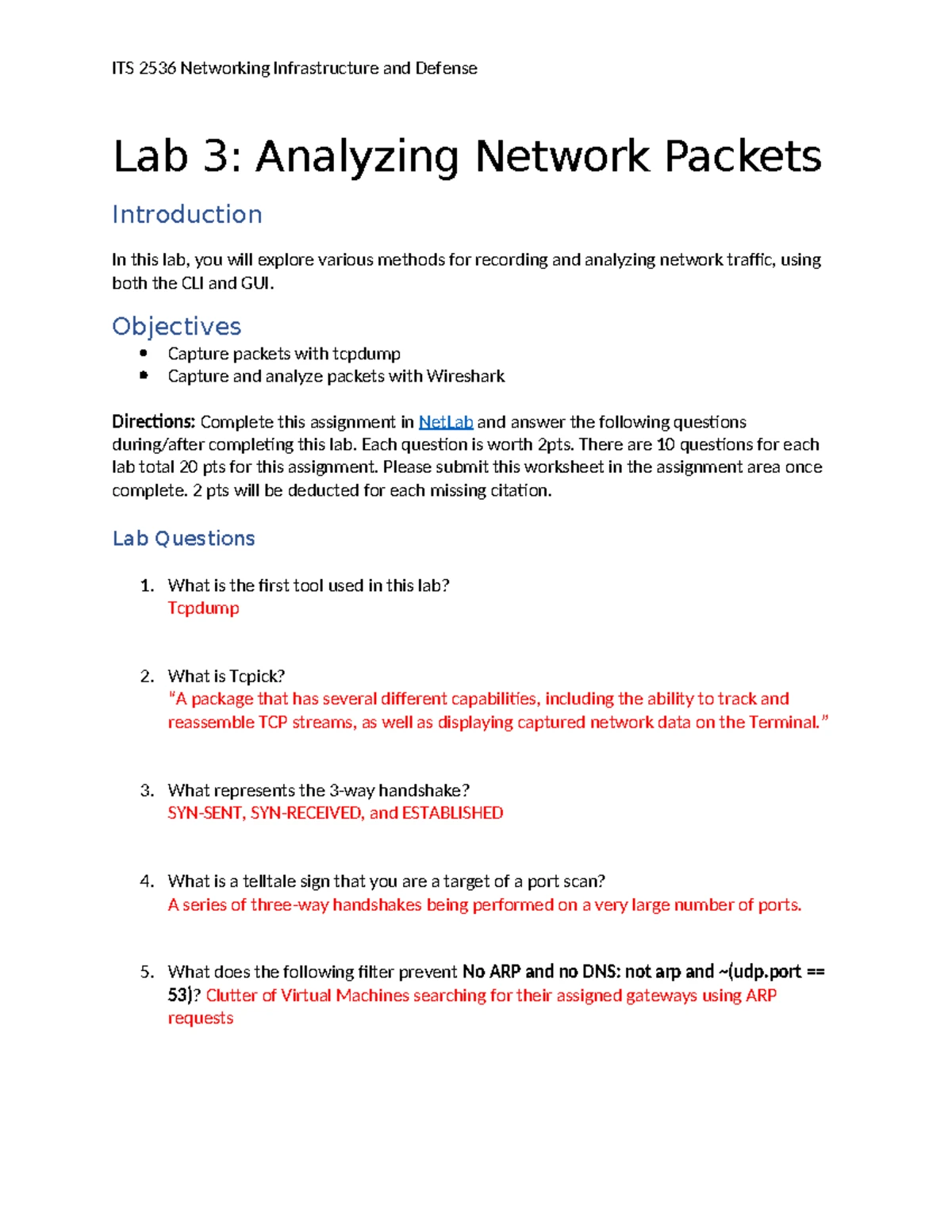 ITS 2536 Lab 07: Configuring a Virtual Private Network with OpenVPN ...