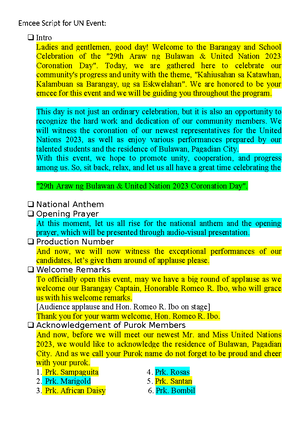 SHS Graduation Script - 2223 - Master of Ceremony’s Script SHS ...