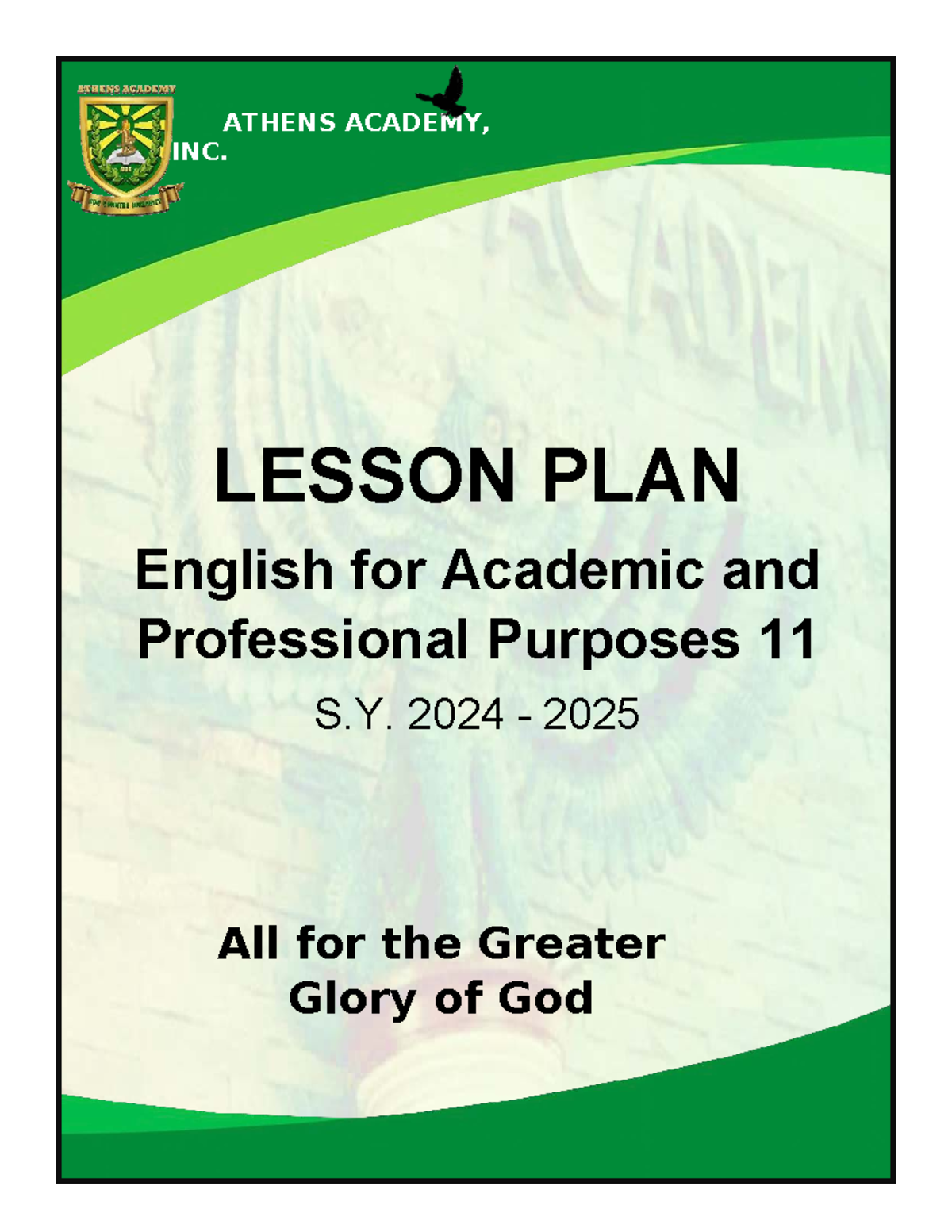 EAPP 11 Lesson Plan: Types of Paragraphs - Module 5 - Studocu