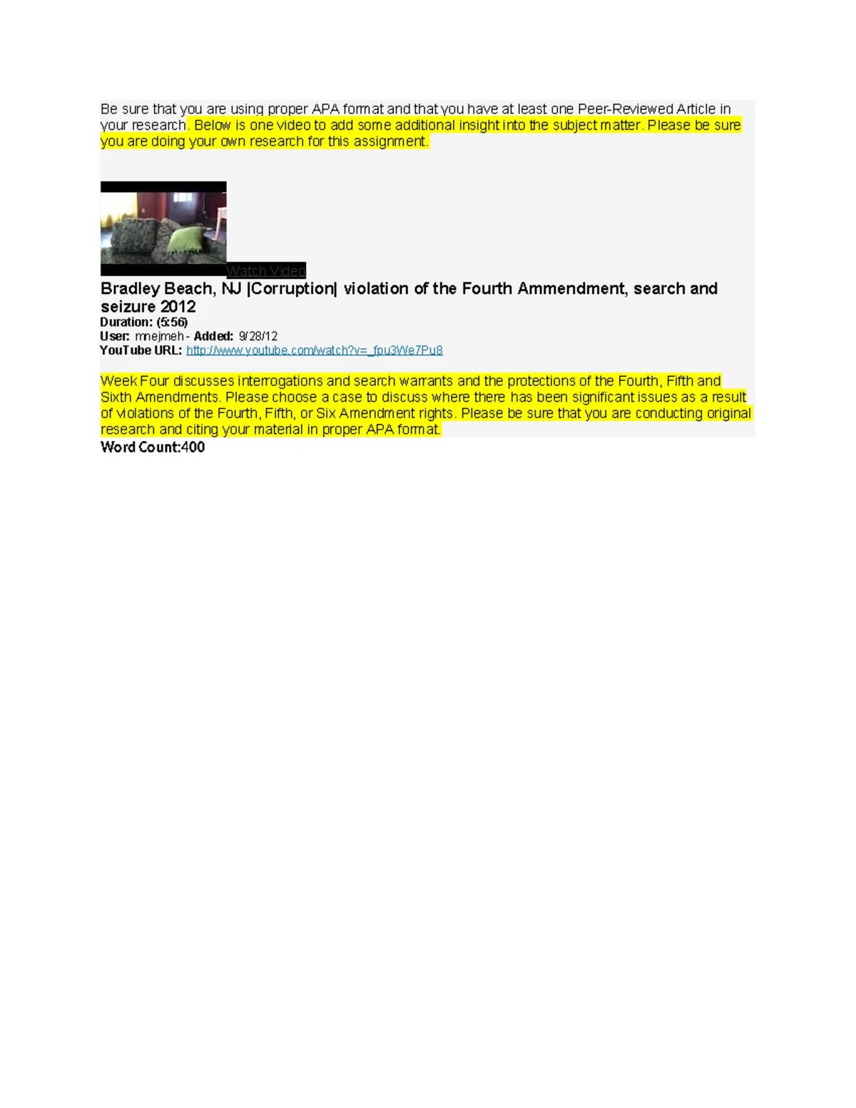 Chemistry 101: Assignment 2 - The History of Chemistry and Nobel Prize ...