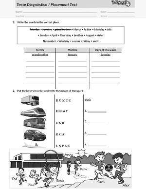Ficha ingles 8 ano present simple vs present continuous 2 - Present ...