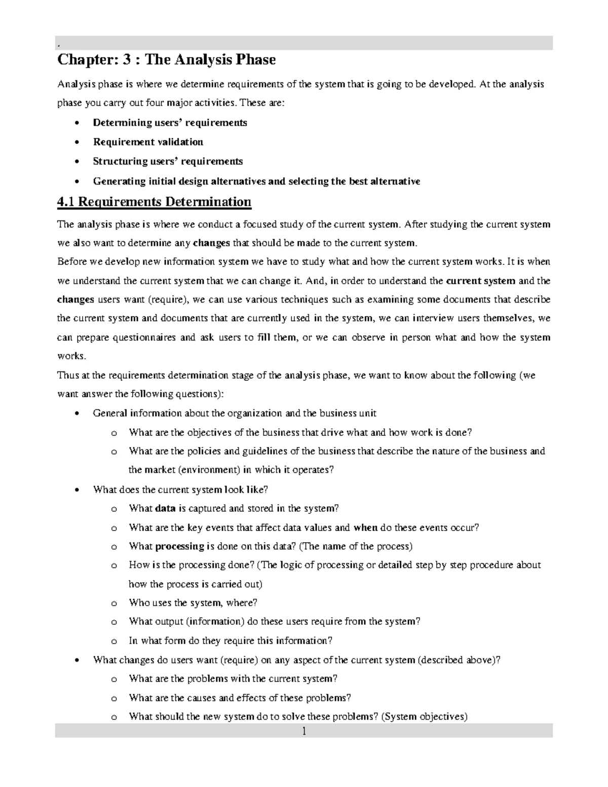 SAD Lecture Notes: Chapter 5 - System Implementation & Maintenance ...