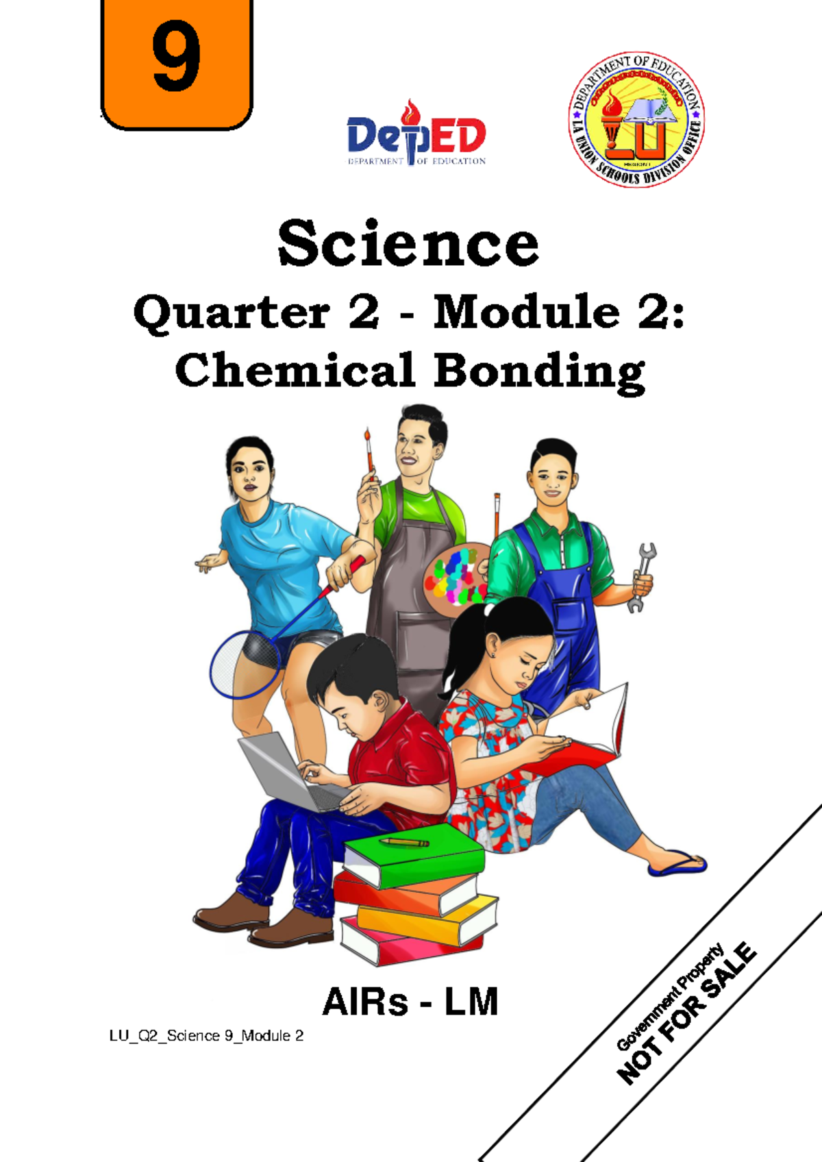 Science 9 Q2 M2: Understanding Chemical Bonding Concepts - Studocu