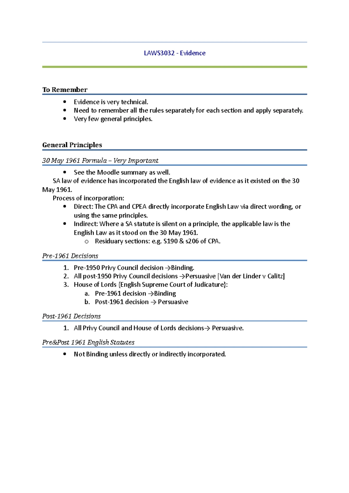 Chapter 18: Understanding the Admissibility of Opinion Evidence - Studocu