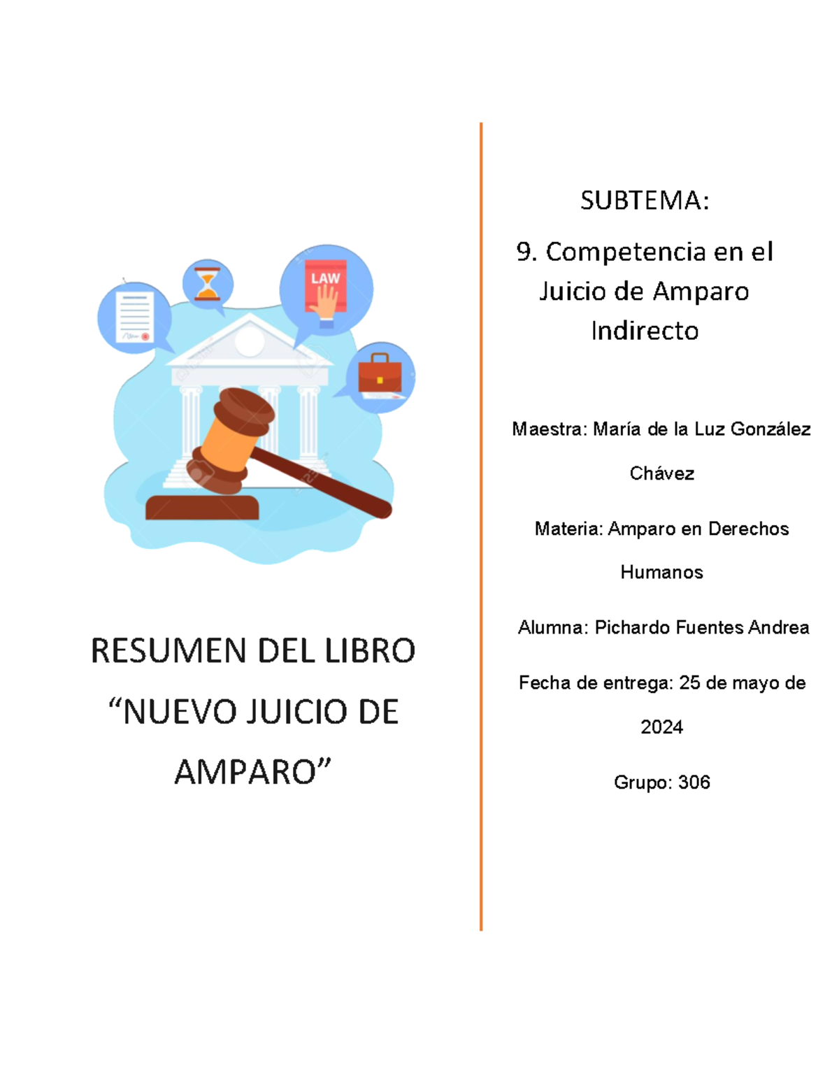 9. Competencia en el Juicio de Amparo Indirecto - Resumen y Análisis ...