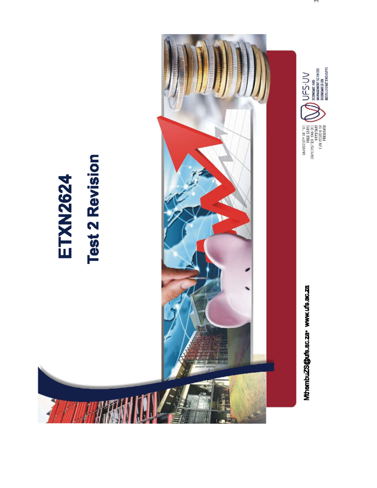 ETXN2624 Test 2 2025 Revision Notes for UFS Management Sciences - Studocu