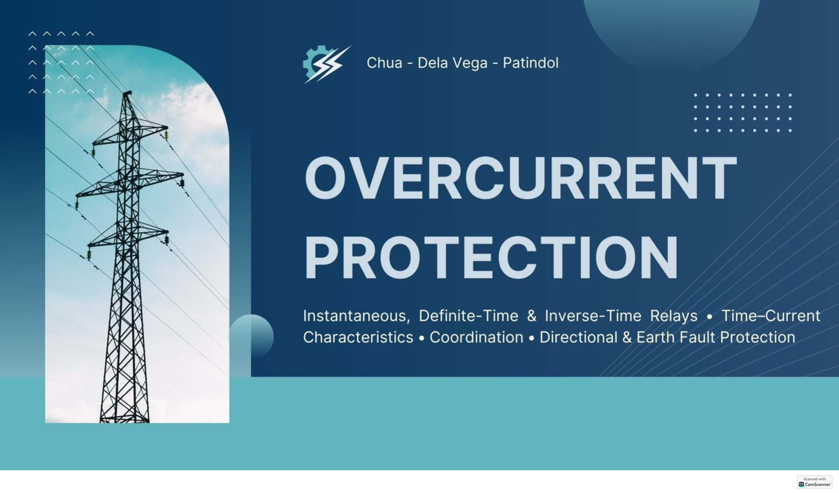 Overcurrent Protection Overview: Characteristics & Coordination (ENG 2 ...