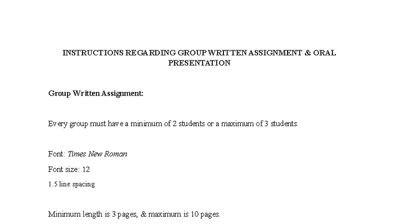 2025-2026 Group Written Assignment Instructions & Guidelines - Studocu