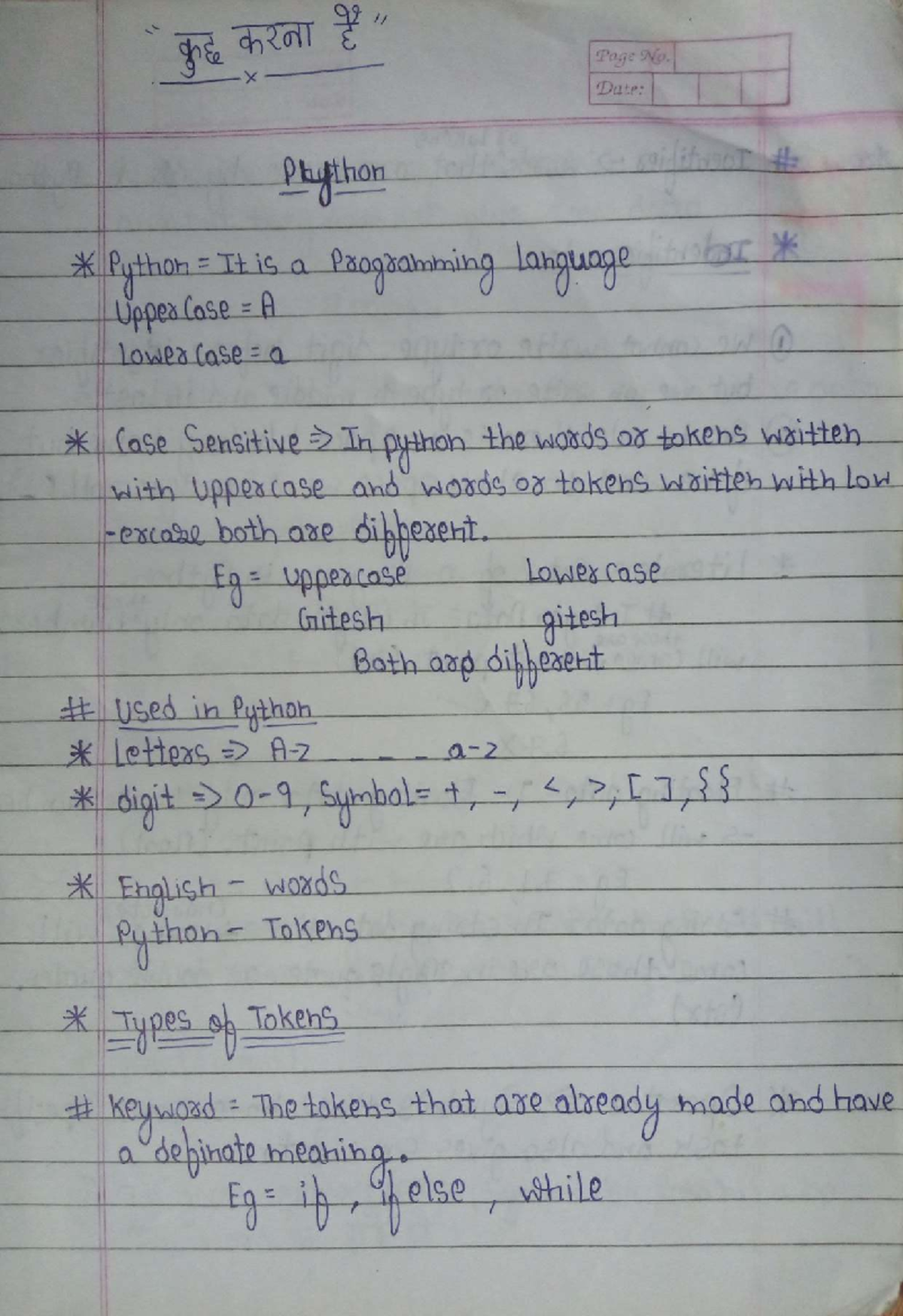 CS 101: Python Programming Basics - Chapter 1 Notes - Studocu