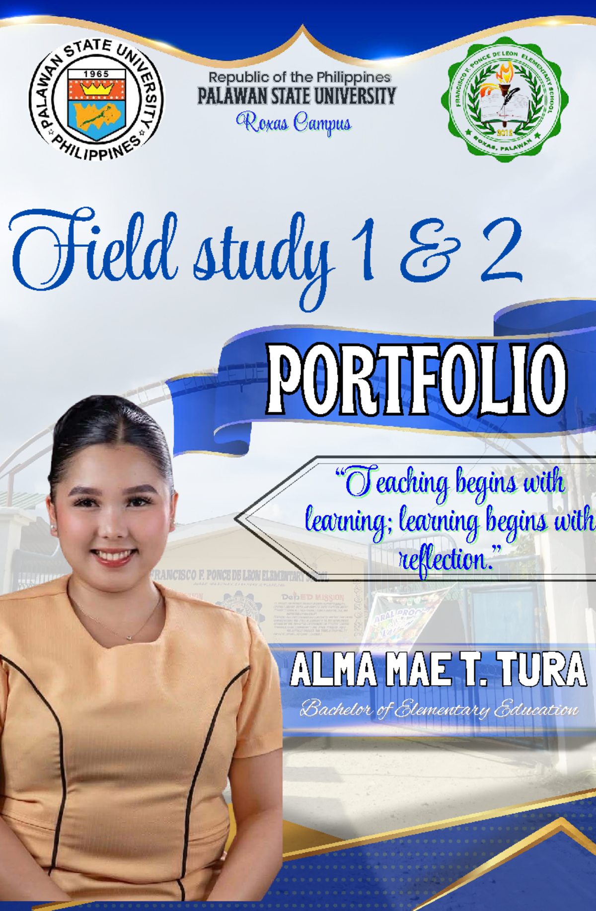 Field Study 1 & 2 Portfolio: Reflections and Growth in Teaching - Studocu
